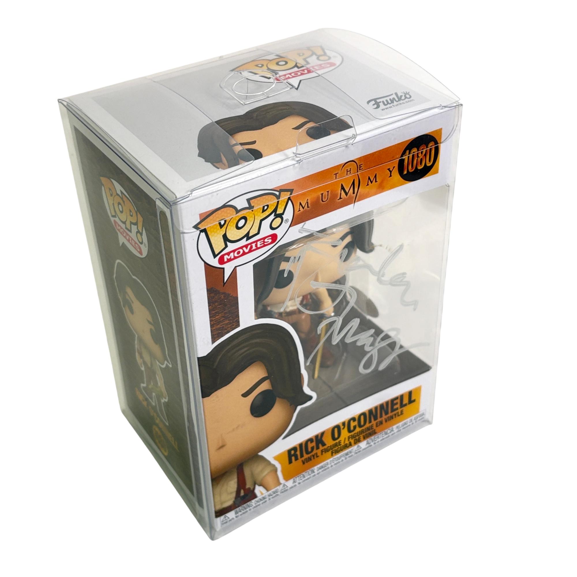 Brendan Fraser Auto JSA Funko Pop #1080 Rick O' Connell The Mummy