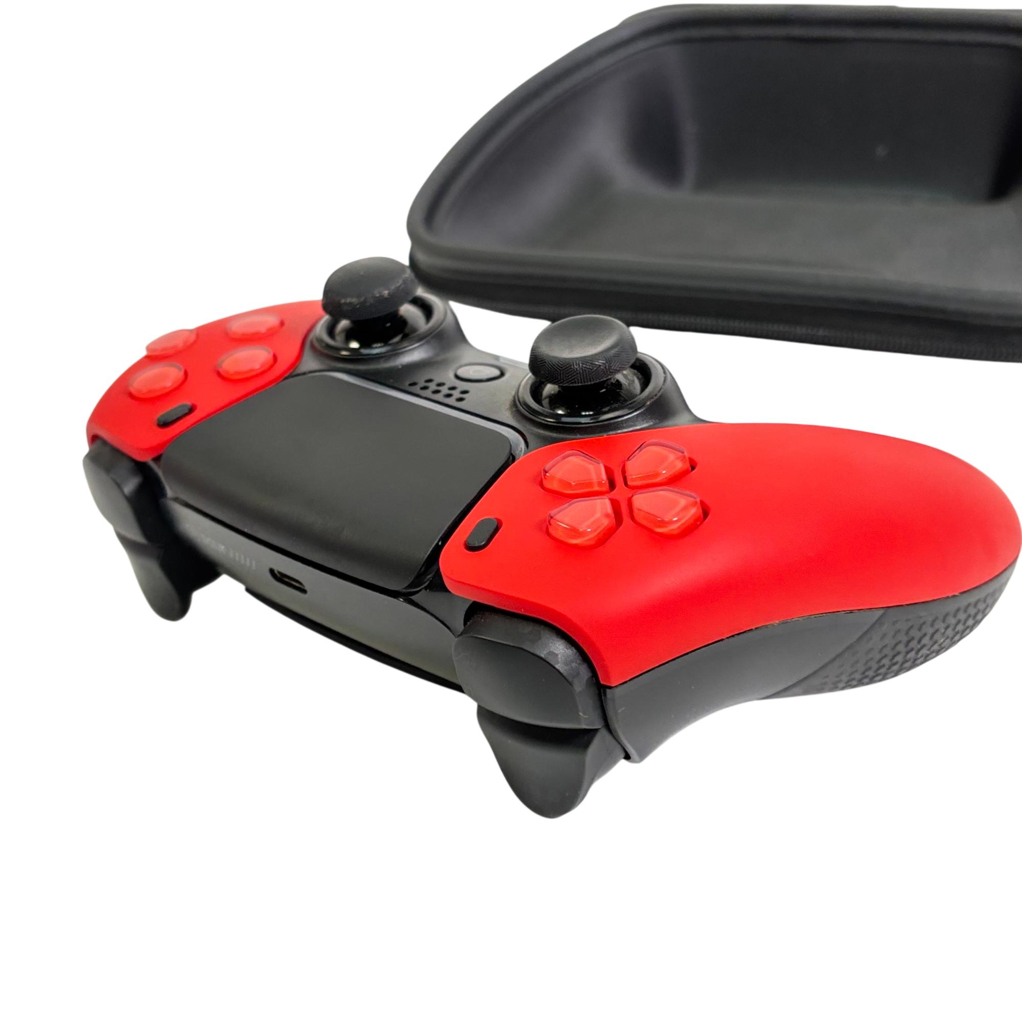SCUF Reflex Black & Red Wireless Controller - For PlayStation 5