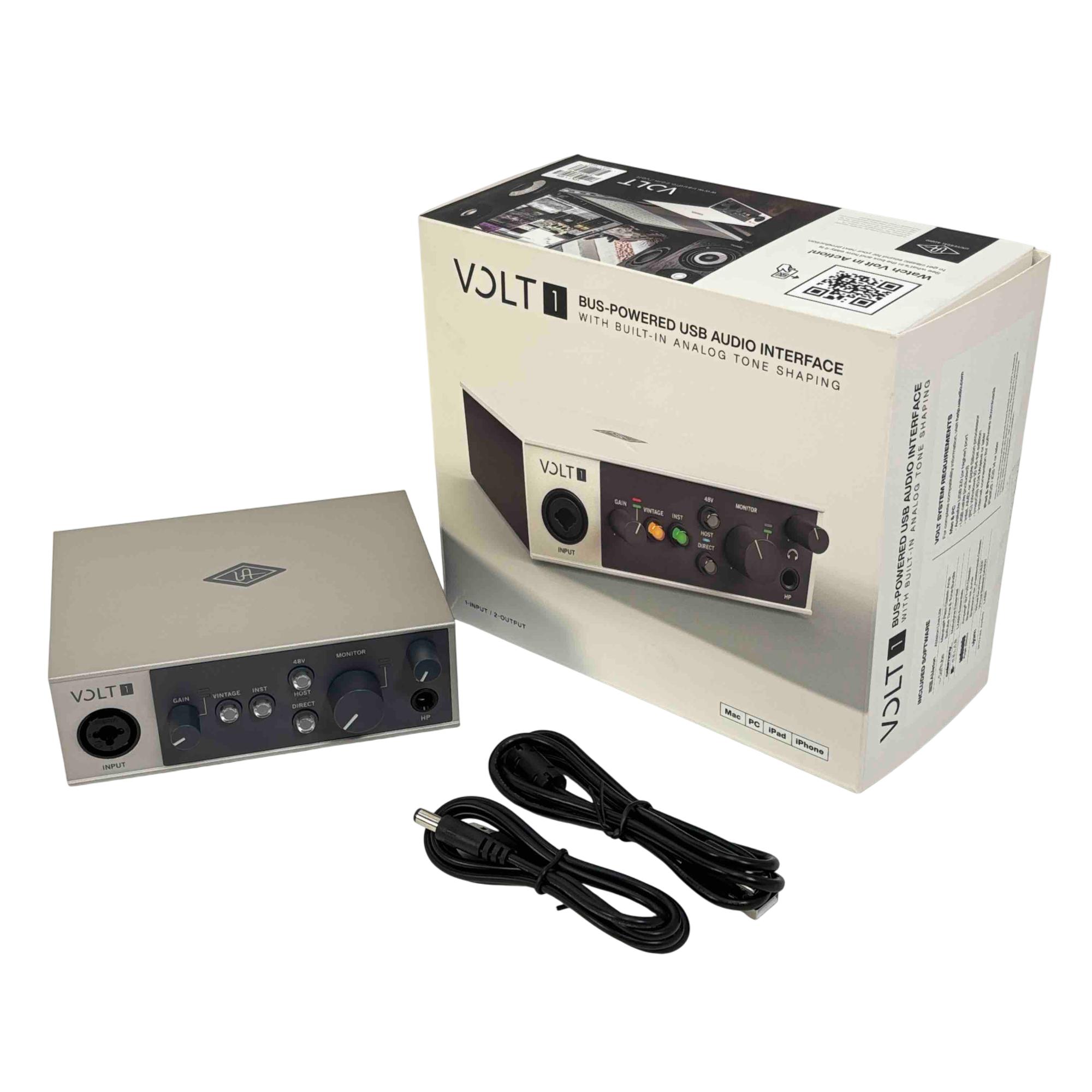 Amazon.com: Universal Audio Volt 1 USB Recording Studio