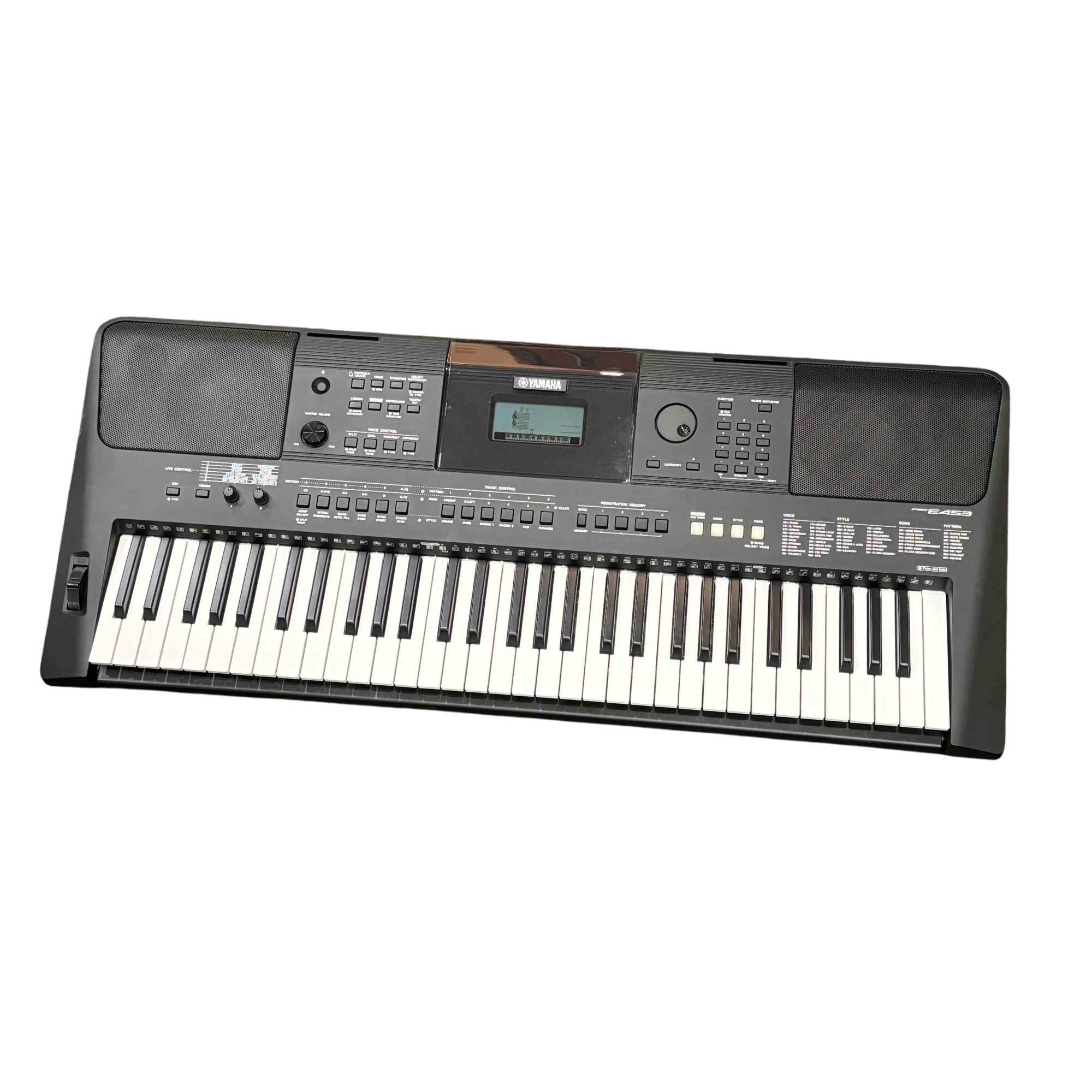 Yamaha PSR-E453 61-Key Touch-Response Electric Piano Keyboard