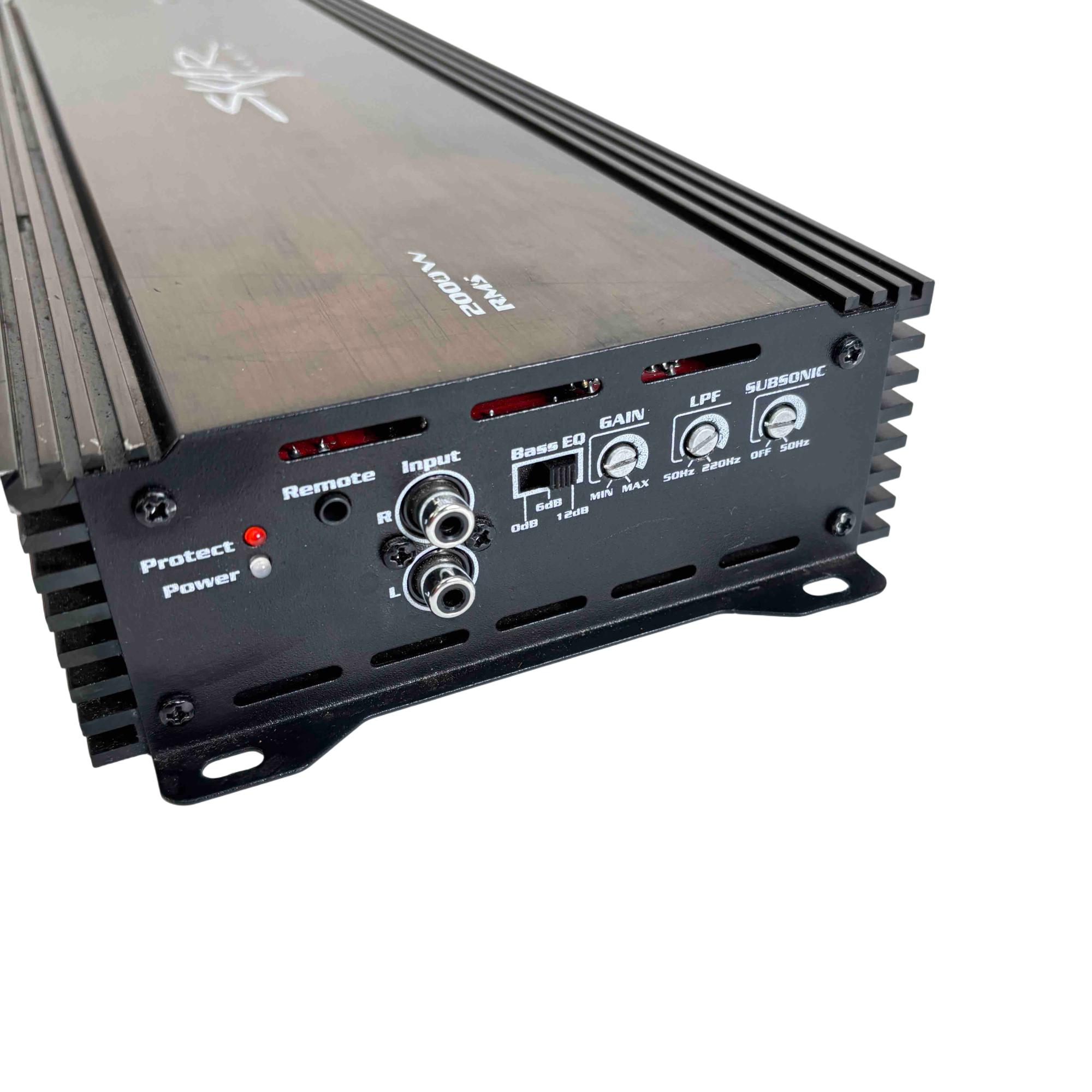 Skar Audio RP-2000.1D 2000W RMS Class D Monoblock Car Audio Amplifier