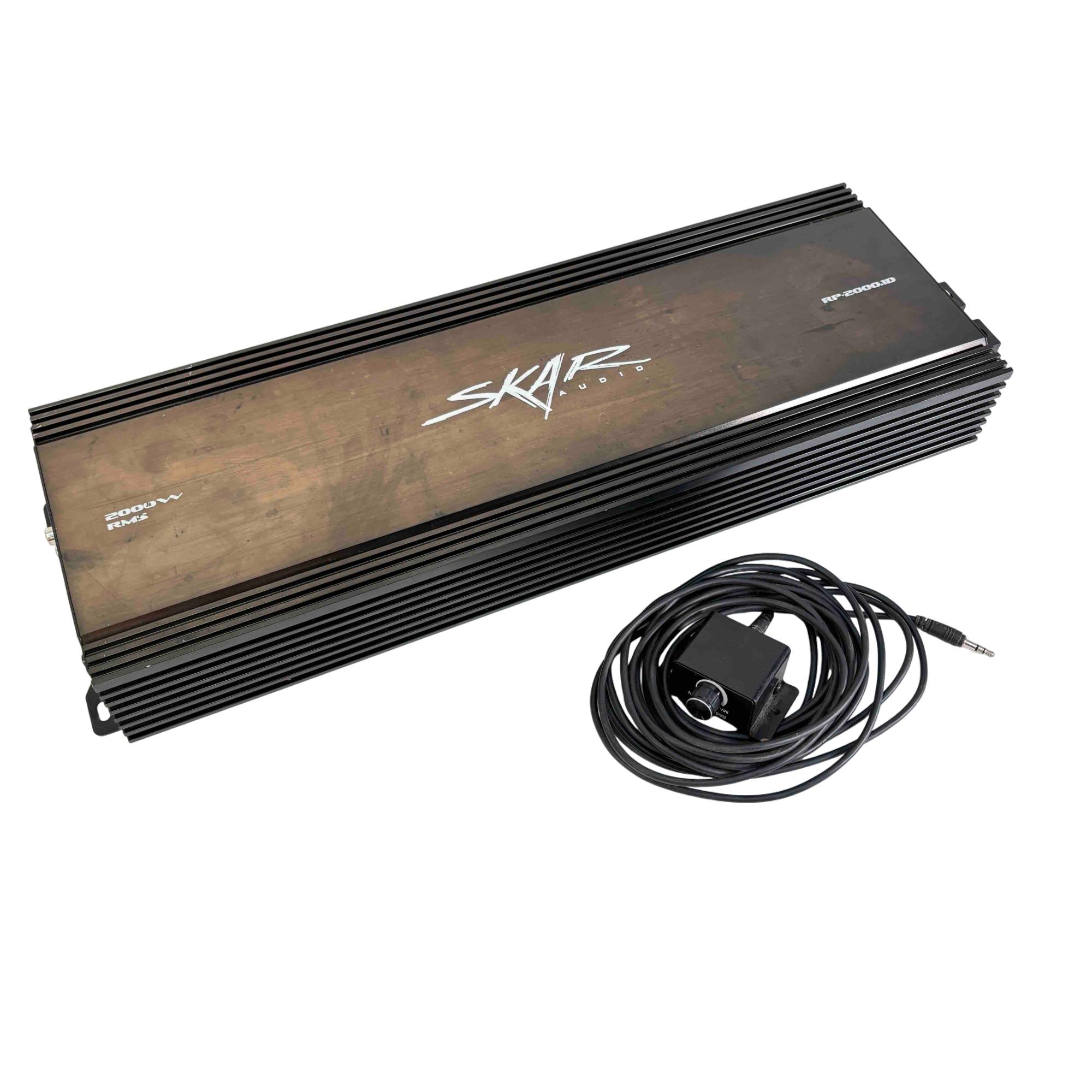 Skar Audio RP-2000.1D 2000W RMS Class D Monoblock Car Audio Amplifier
