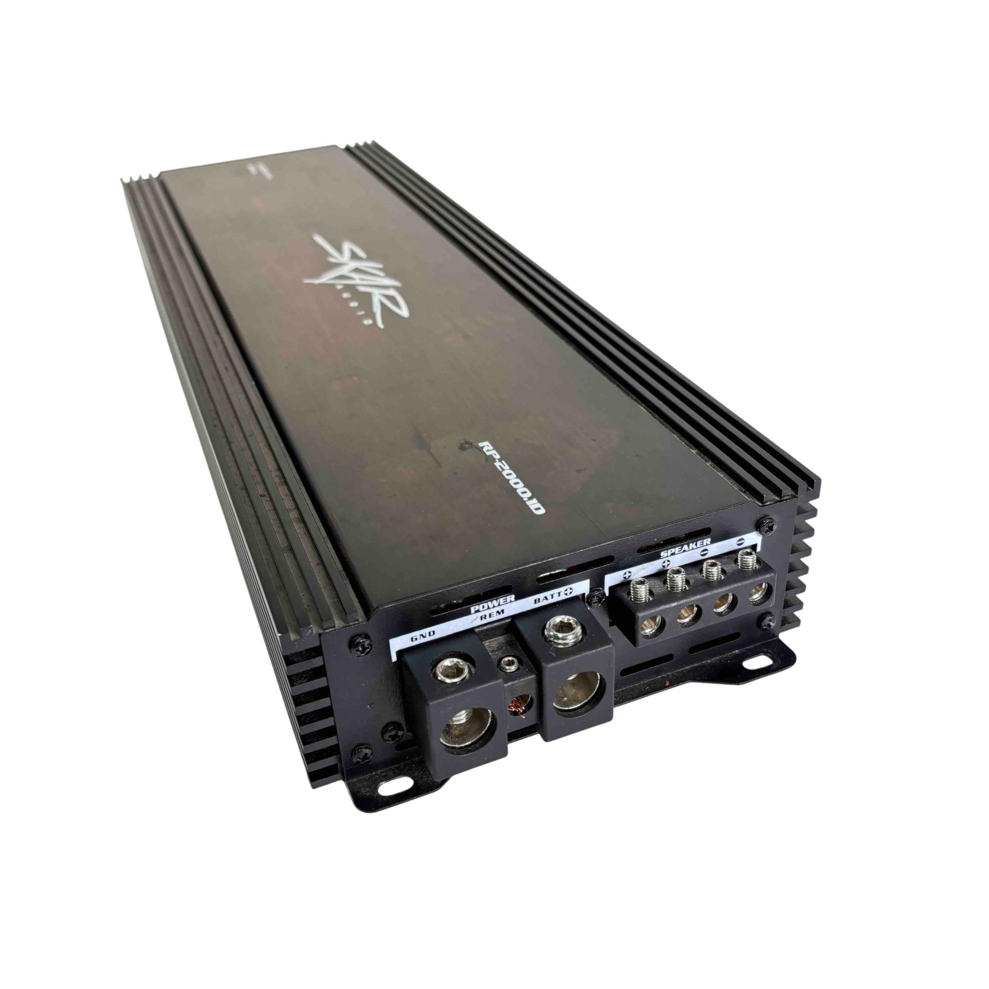 Skar Audio RP-2000.1D 2000W RMS Class D Monoblock Car Audio Amplifier
