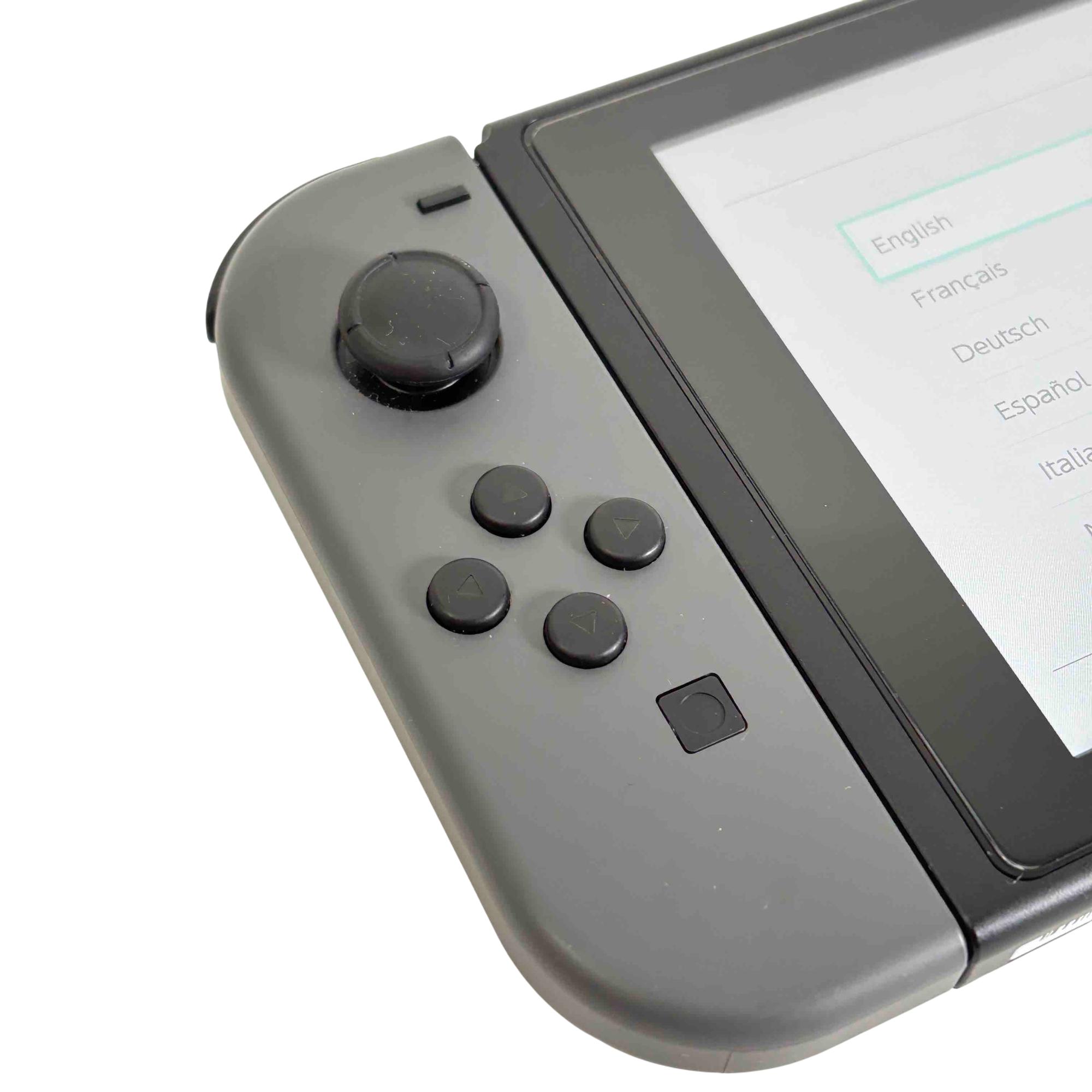 Switch Nintendo グレー HAC-001 Amazon.com: Nintendo Switch with Gray Joy‑Con - HAC-001(-01