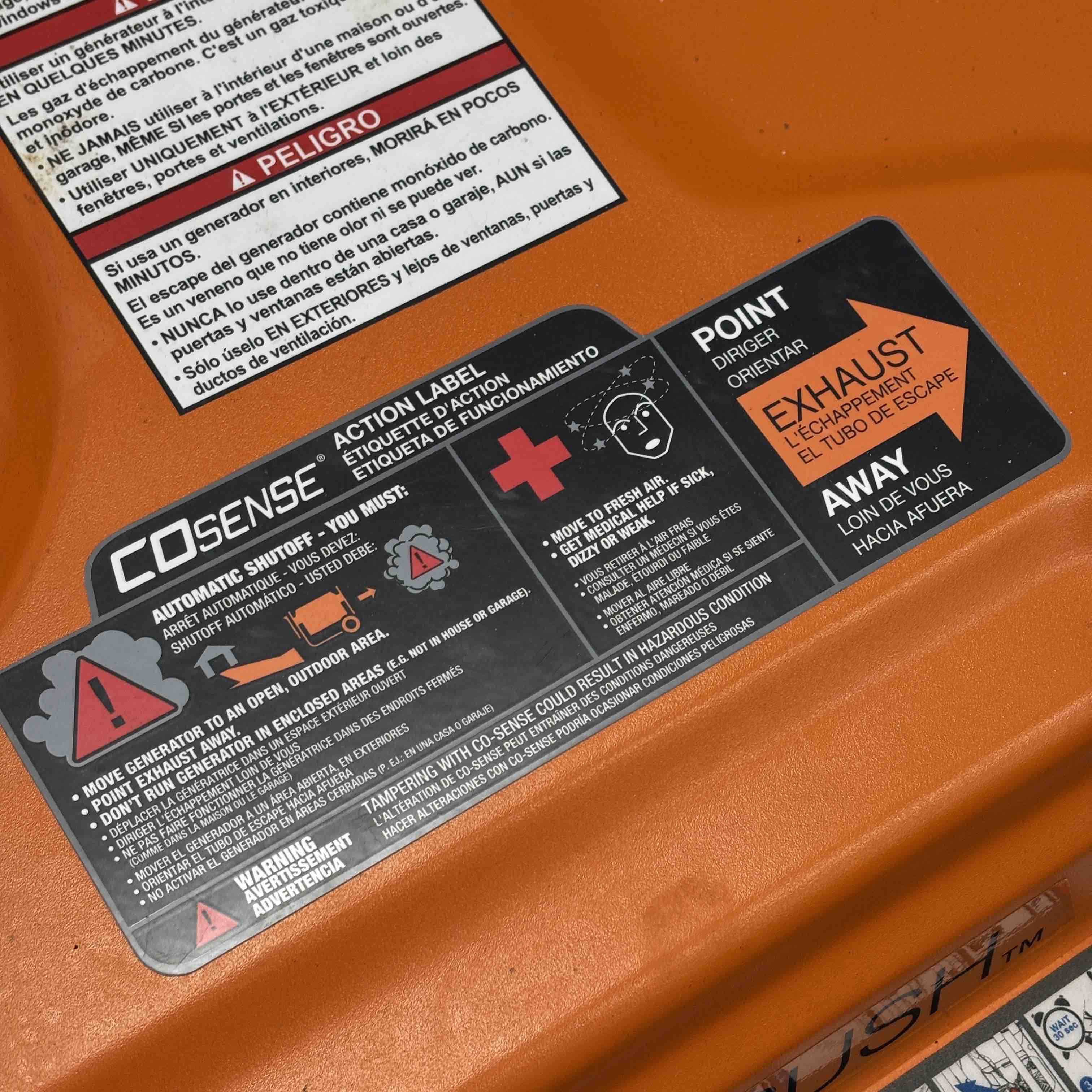 Generac GP8000E Portable Gas 10000W/8000W Generator - Local Pick