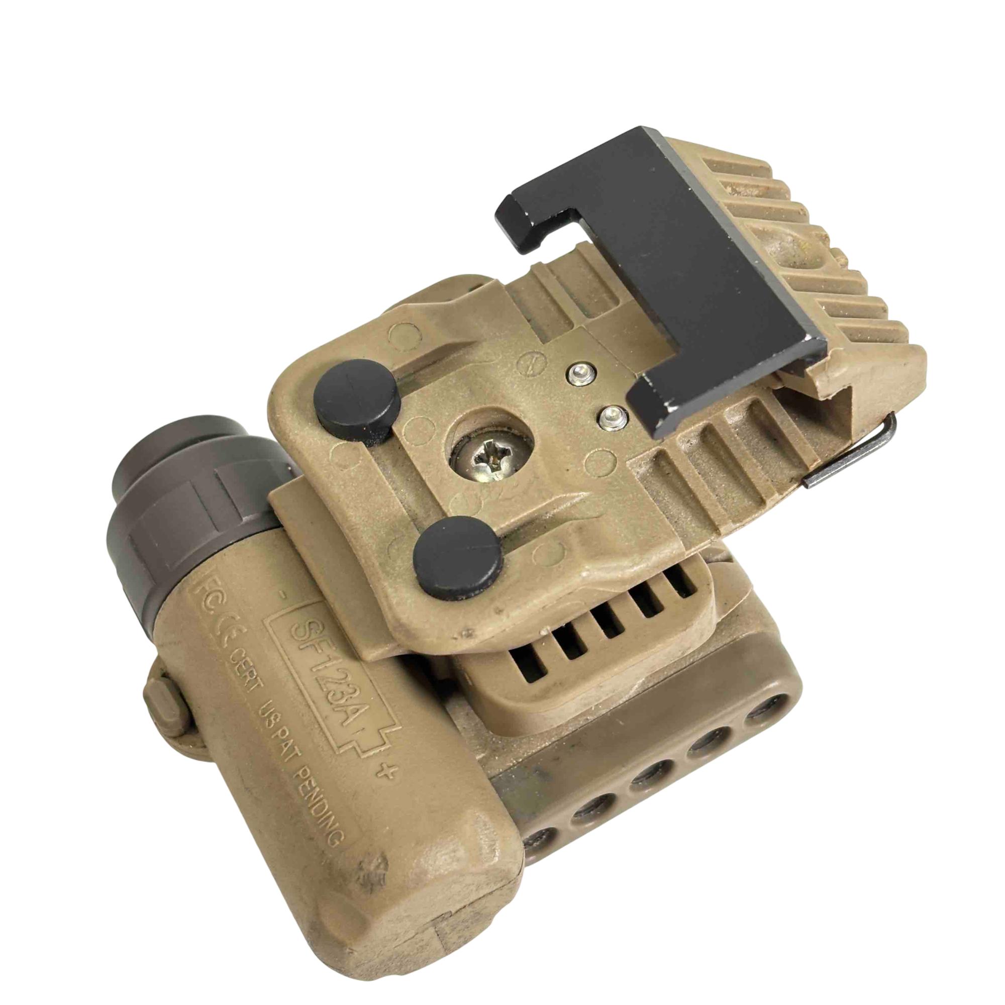 SureFire HL1-C-TN Helmet Light - Tan - Red/White/IR LED