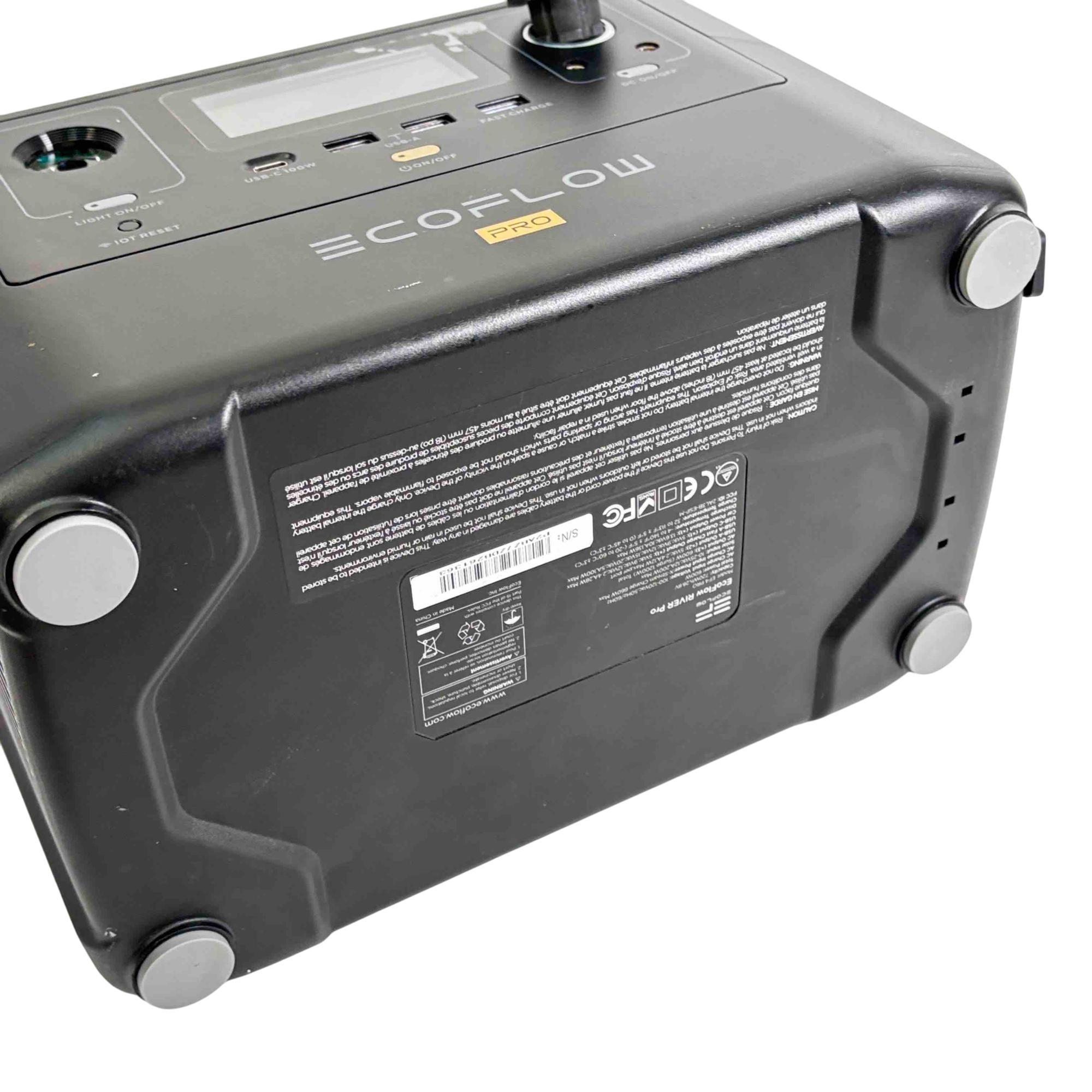 EcoFlow RIVER Pro (EF4 PRO) 600W Portable Power Station