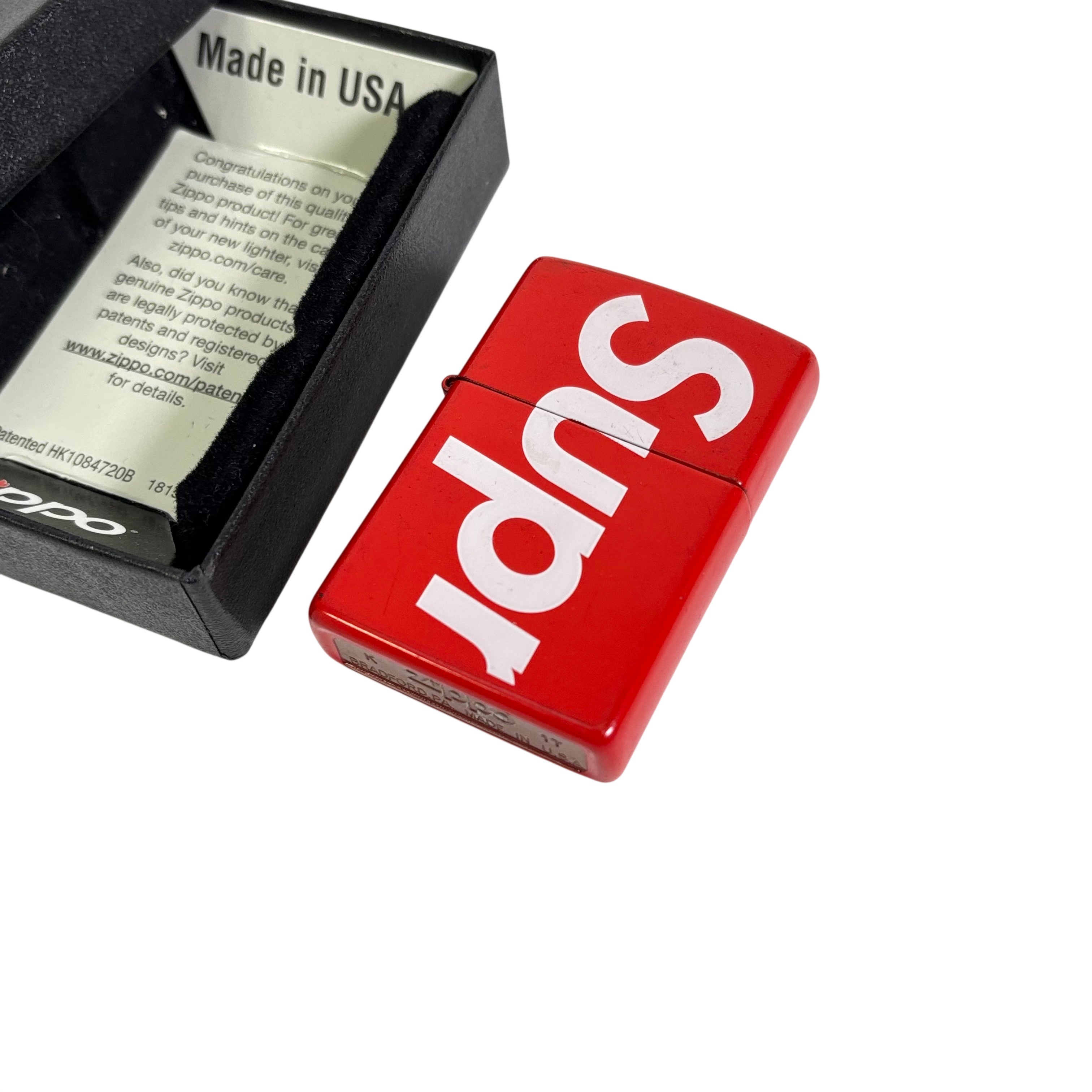 Zippo Supreme Logo Cigarette Lighter