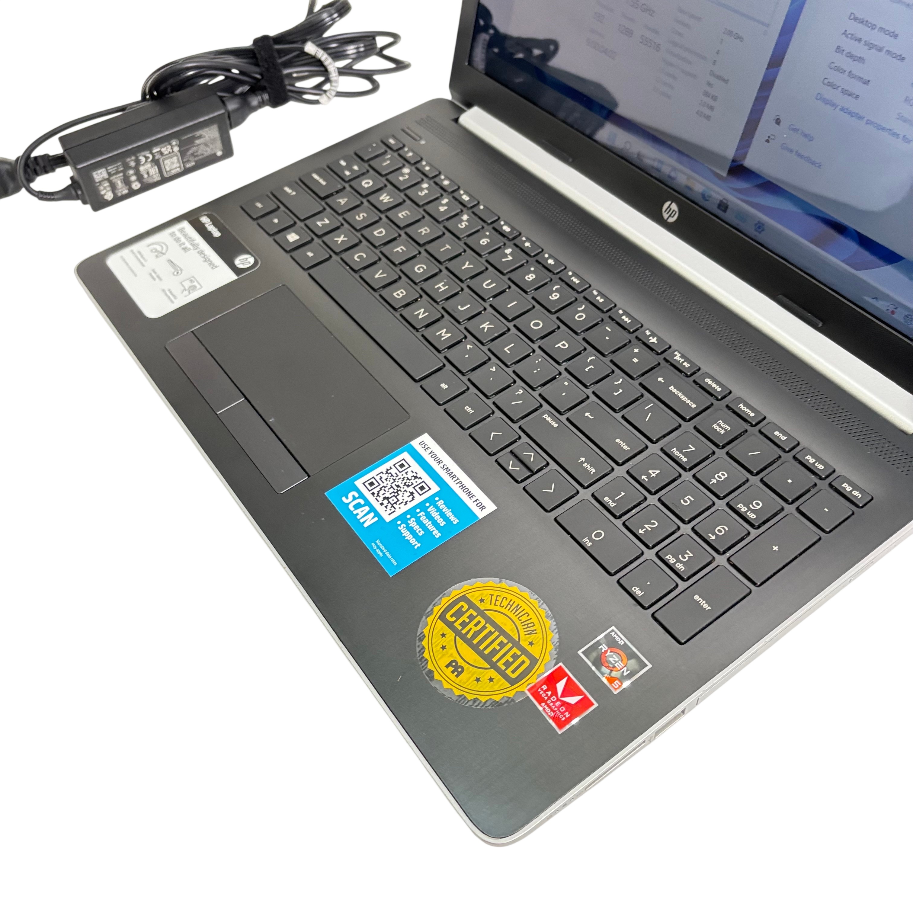 HP 15-db0005dx AMD Ryzen 5 2500U 2GHz 8GB RAM 128GB SSD 15.6''