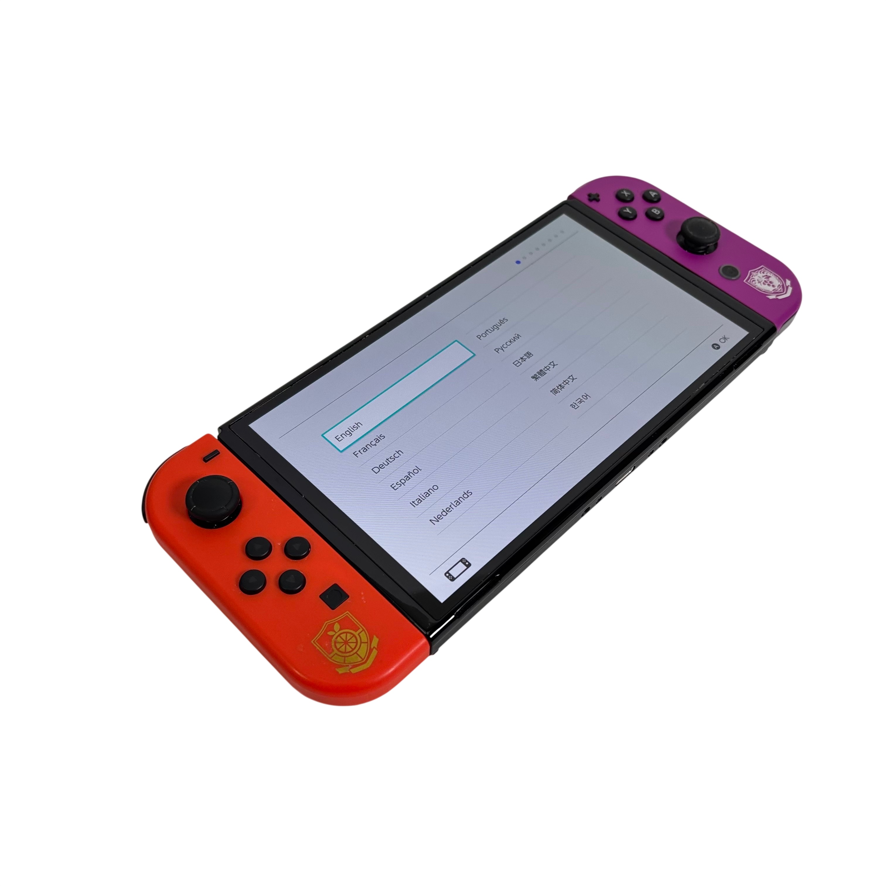 Nintendo HEG-001 64GB Switch OLED Video Game Console - Scarlet