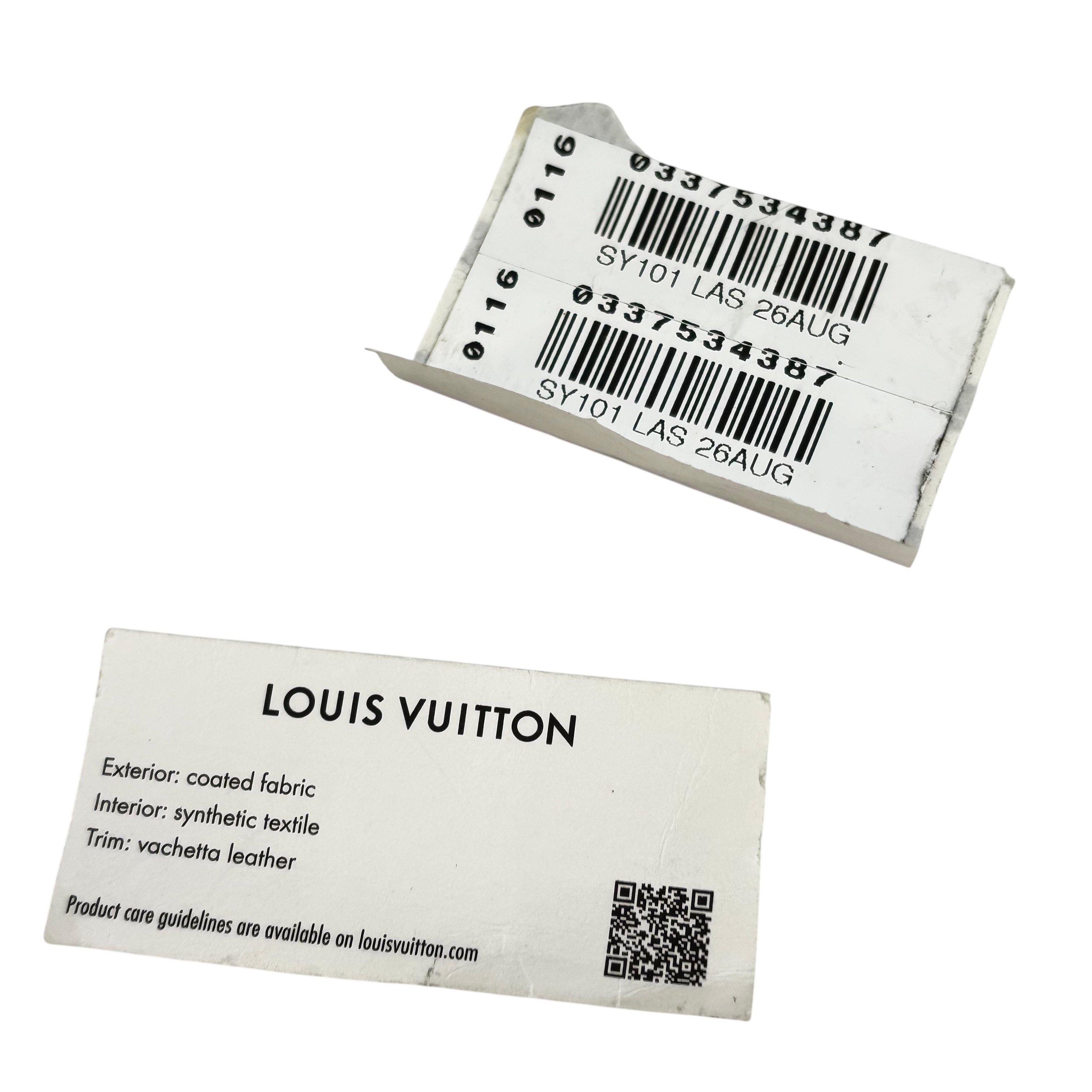 louis vuitton backpack barcode Louis Vuitton M45419 Christopher MM Monogram Eclipse Backpack Bag