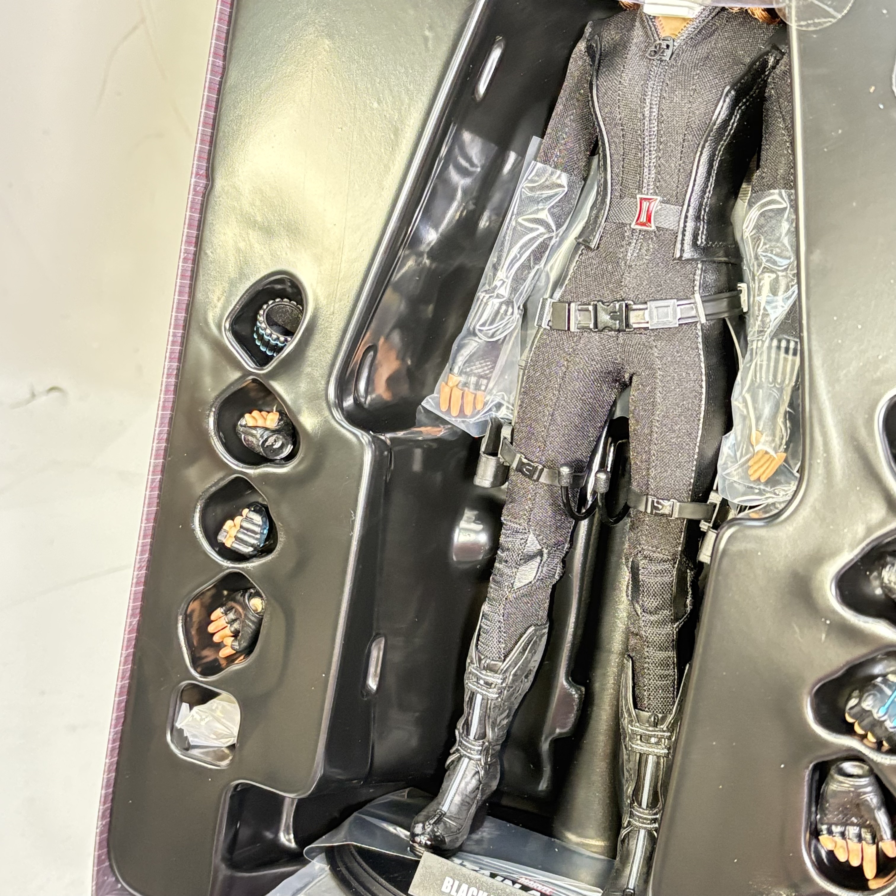 Hot Toys MMS 239 Marvel Captain America Black Widow 12-Inch Figure