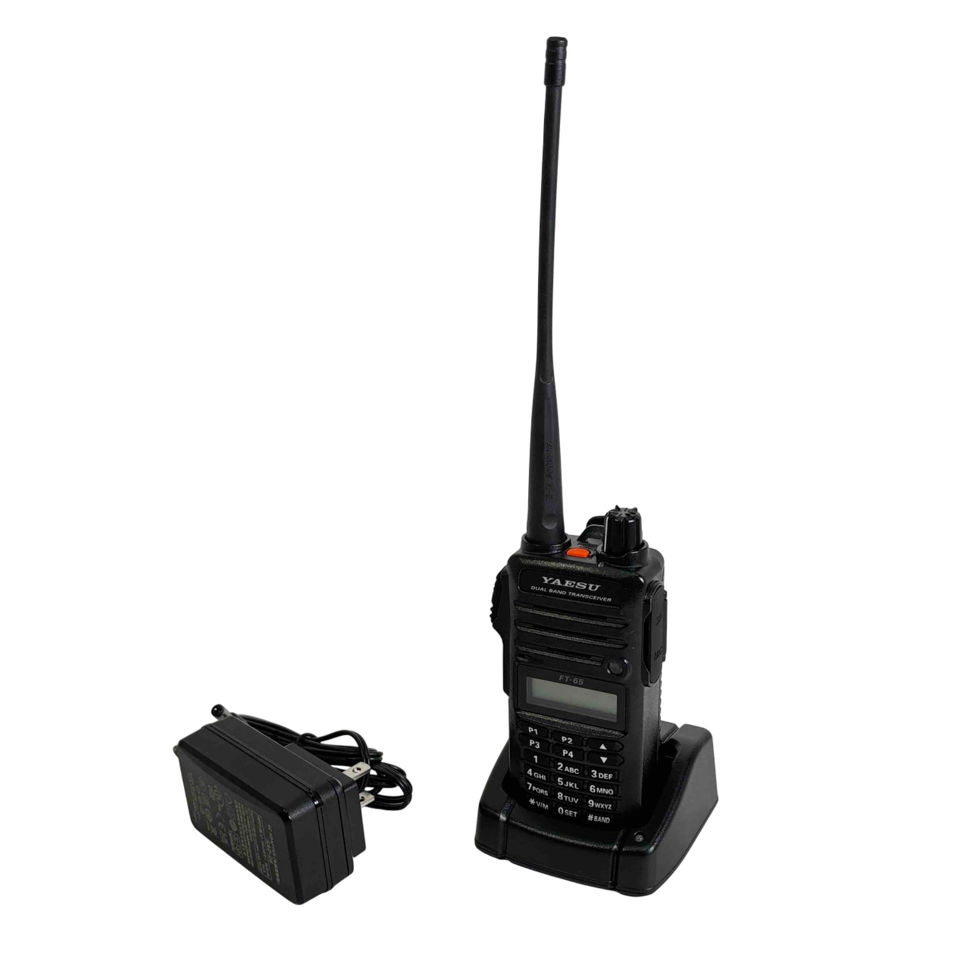 レビュー高評価の商品!の商品をすべて Dual FT-65 Yaesu Band Transceiver Handheld トランシーバー