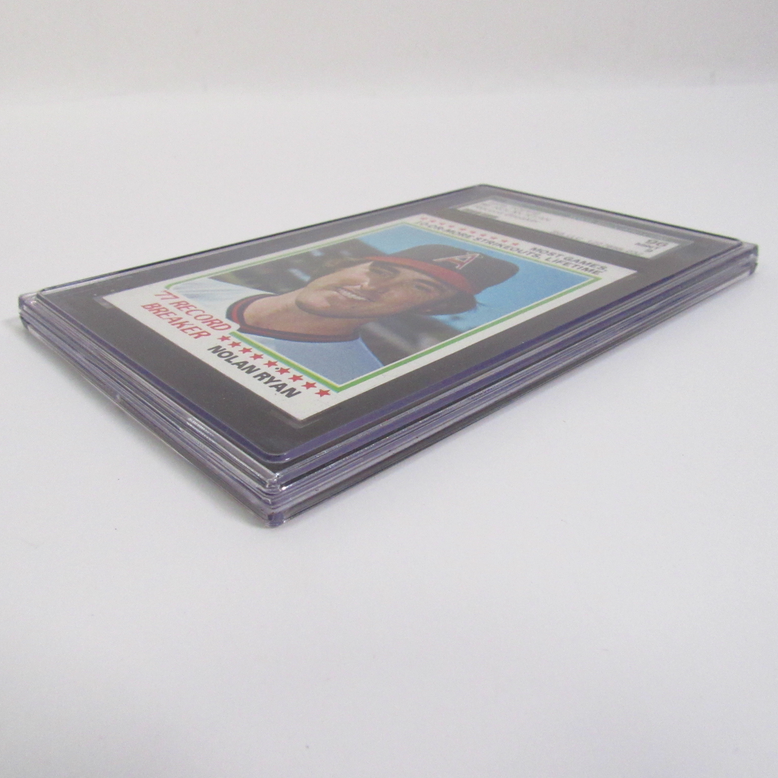 Nolan Ryan Angels Topps 1978 6 Record Breaker SGC Grade Mint 9 MLB Trading Card