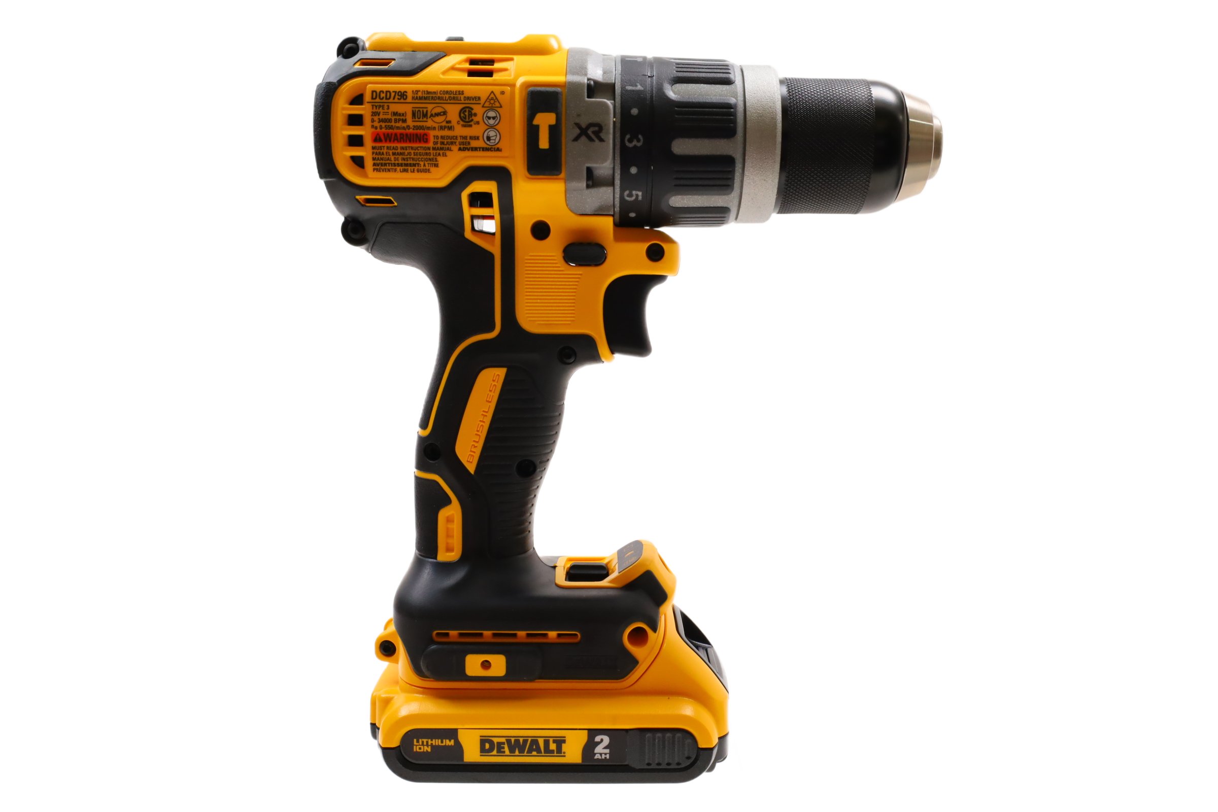 DeWalt DCD796 20V MAX XR Brushless 1/2