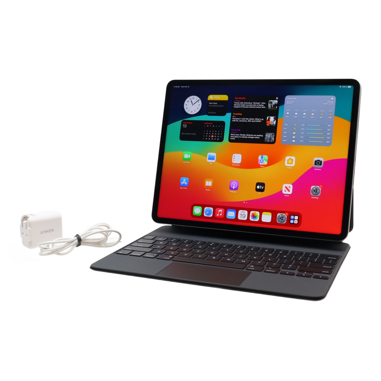 Apple iPad Pro 6th Gen MNXR3LL/A 256GB M2 Chip Wi-Fi 12.9