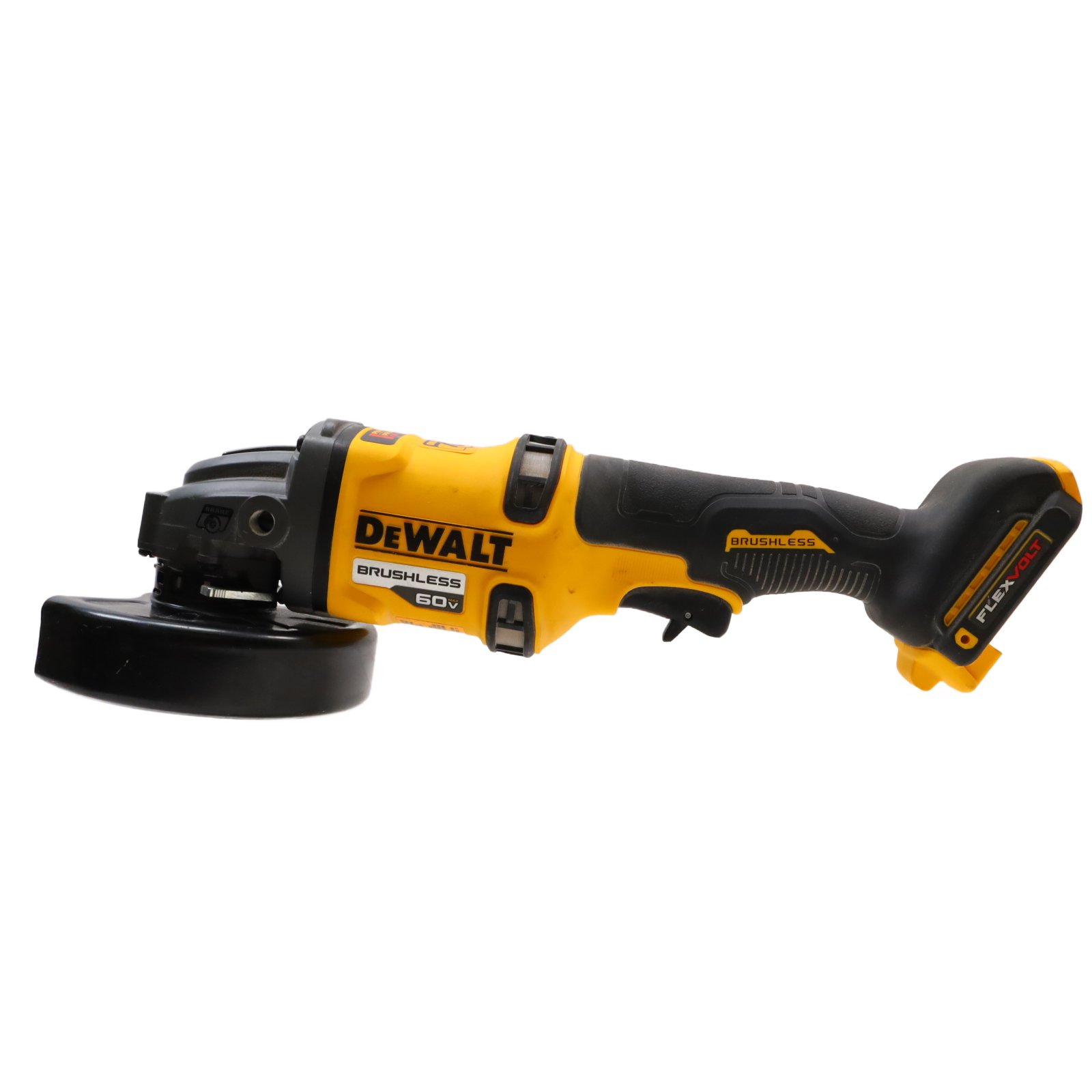 FLEXVOLT 60-Volt MAX Li-Ion Cordless 4-1/2 in. to 6 in. Small Angle Grinder with 20-Volt 6-1/2 in. Circ Saw (Tool-Only) FLEXVOLT 60-Volt MAX Li-Ion Cordless 4-1/2 in. to 6 in. Small Angle Grinder with 20-Volt 6-1/2 in. Circ Saw (Tool-Only)