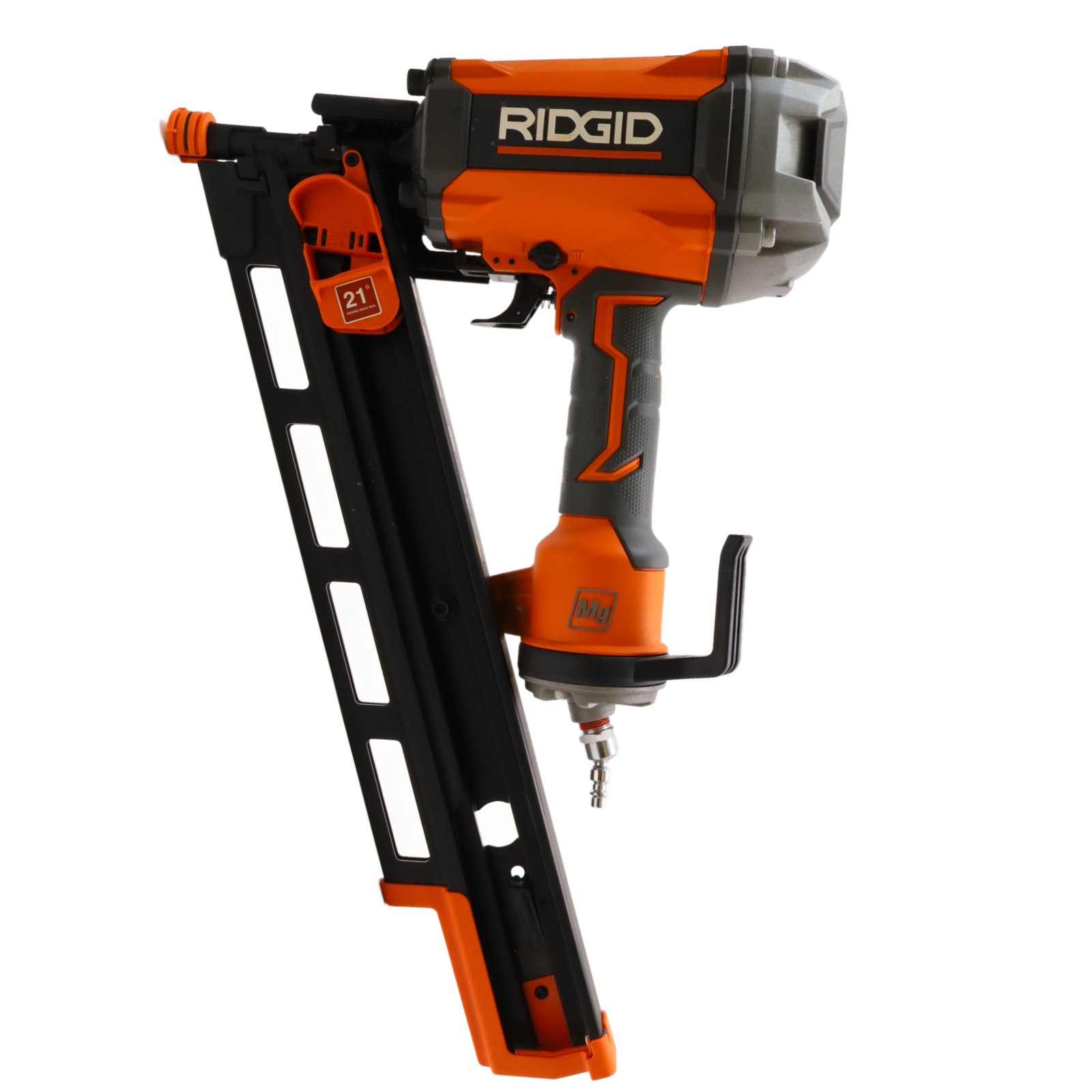 RIDGID Pneumatic 18-Gauge 2-1/8 in. Brad Nailer and 21-Degree Round Head Framing Nailer