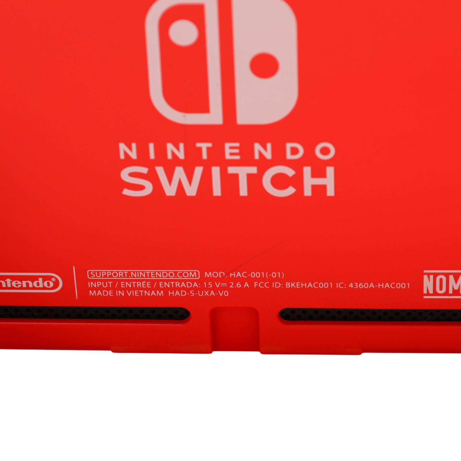 Nintendo Switch HAC-001(-01) 32GB Video Game System - Mario Red
