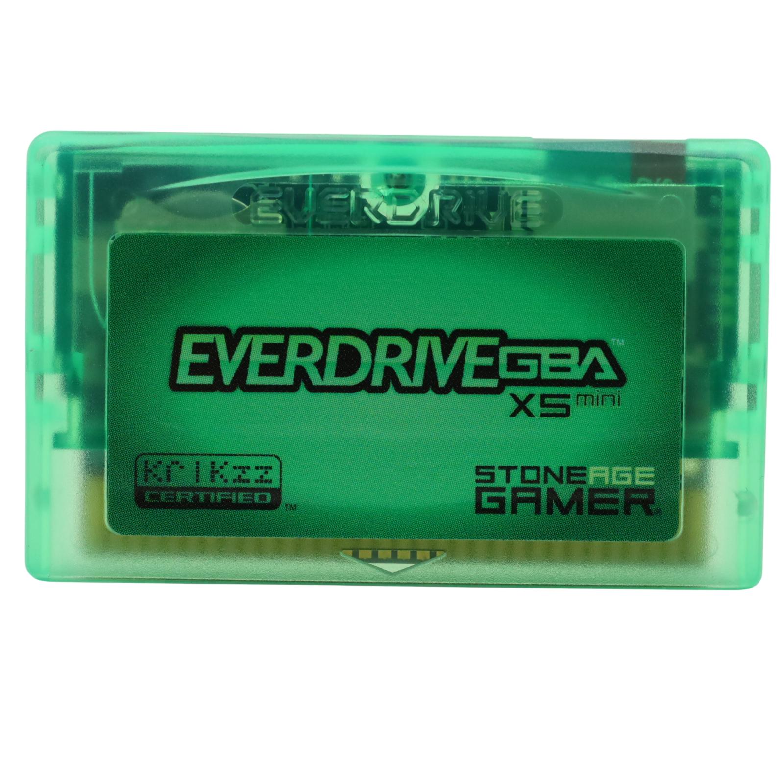 新品　EVERDRIVE GBA MINI X5 グレー EverDrive-GBA X5 Mini (Base - Gray) - Stone Age Gamer