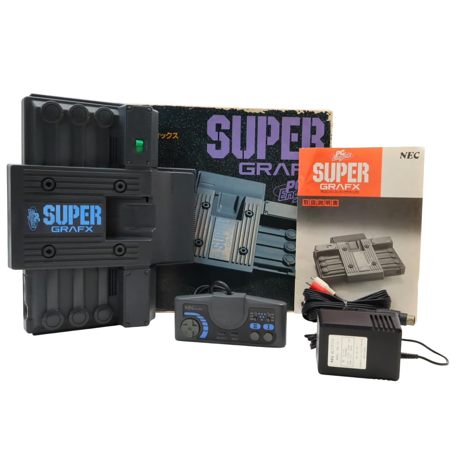 NEC PC Engine SuperGrafx PI-TG4 Video Game Console System