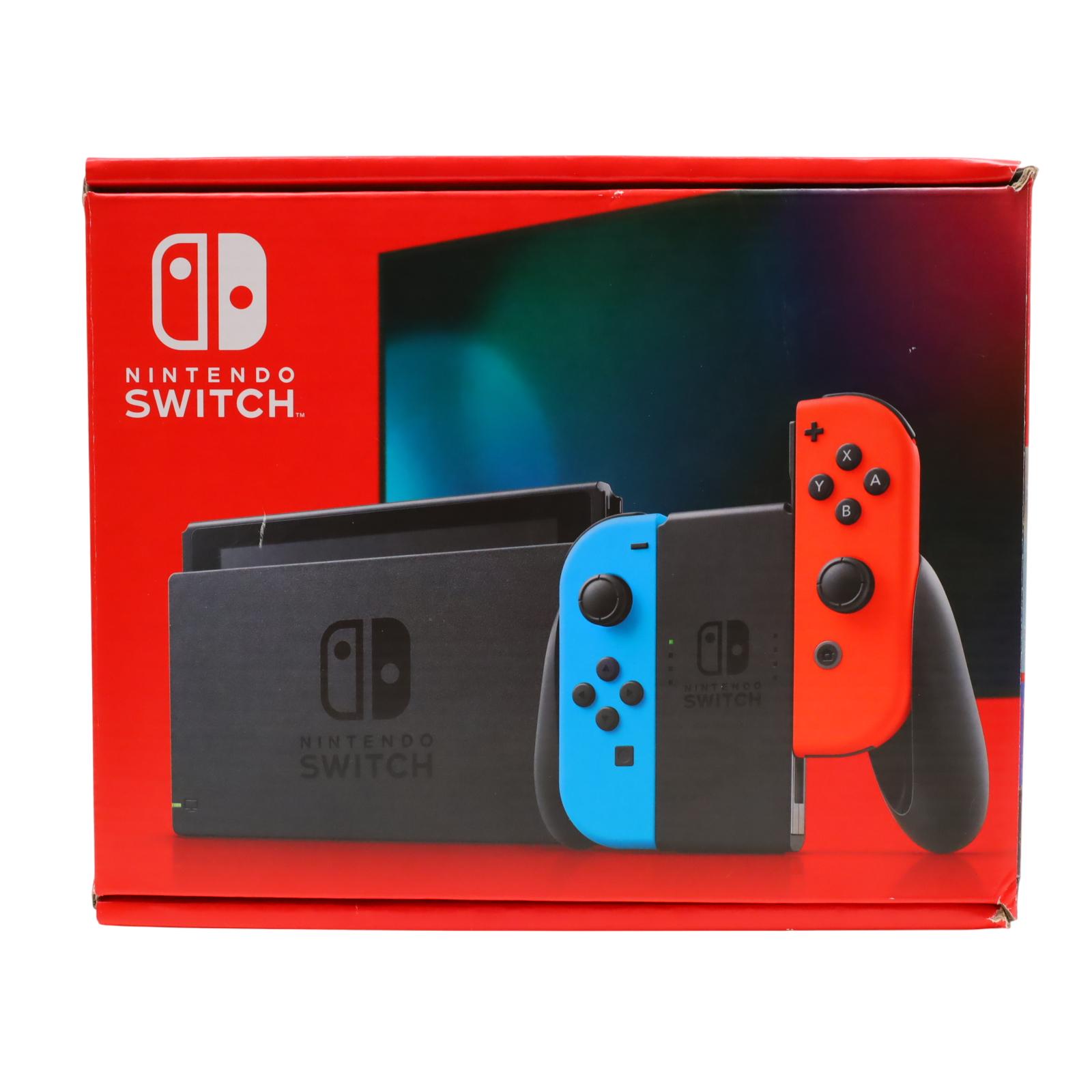 Nintendo Switch HAC-001(-01) 32GB Video Game System - Blue/Red