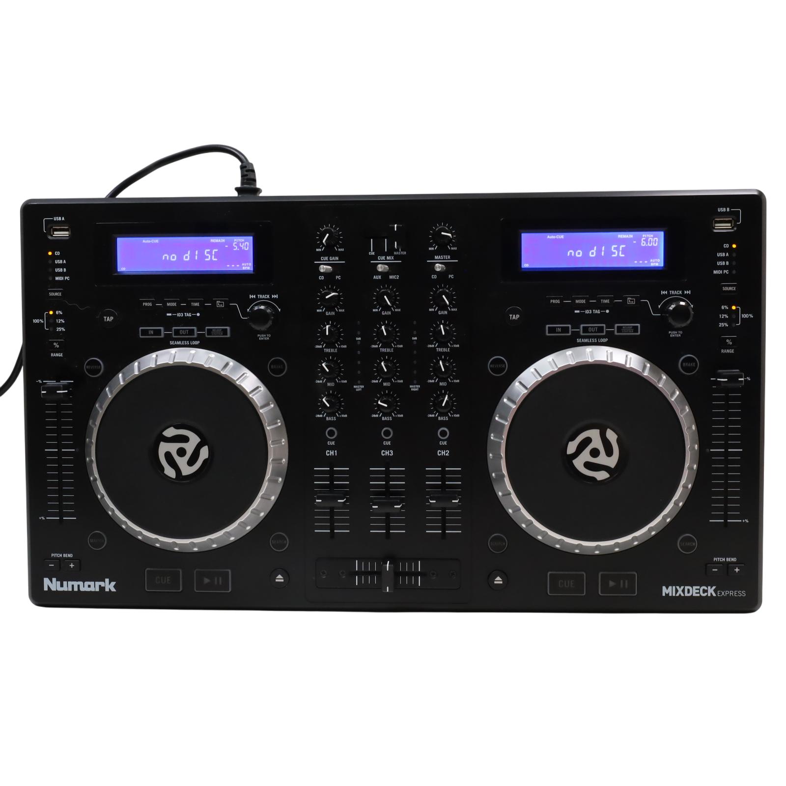 DJ機材 Numark Mixdeck Express DJ DJ機材 Numark Mixdeck Express DJ Numark Mixdeck Express DJ