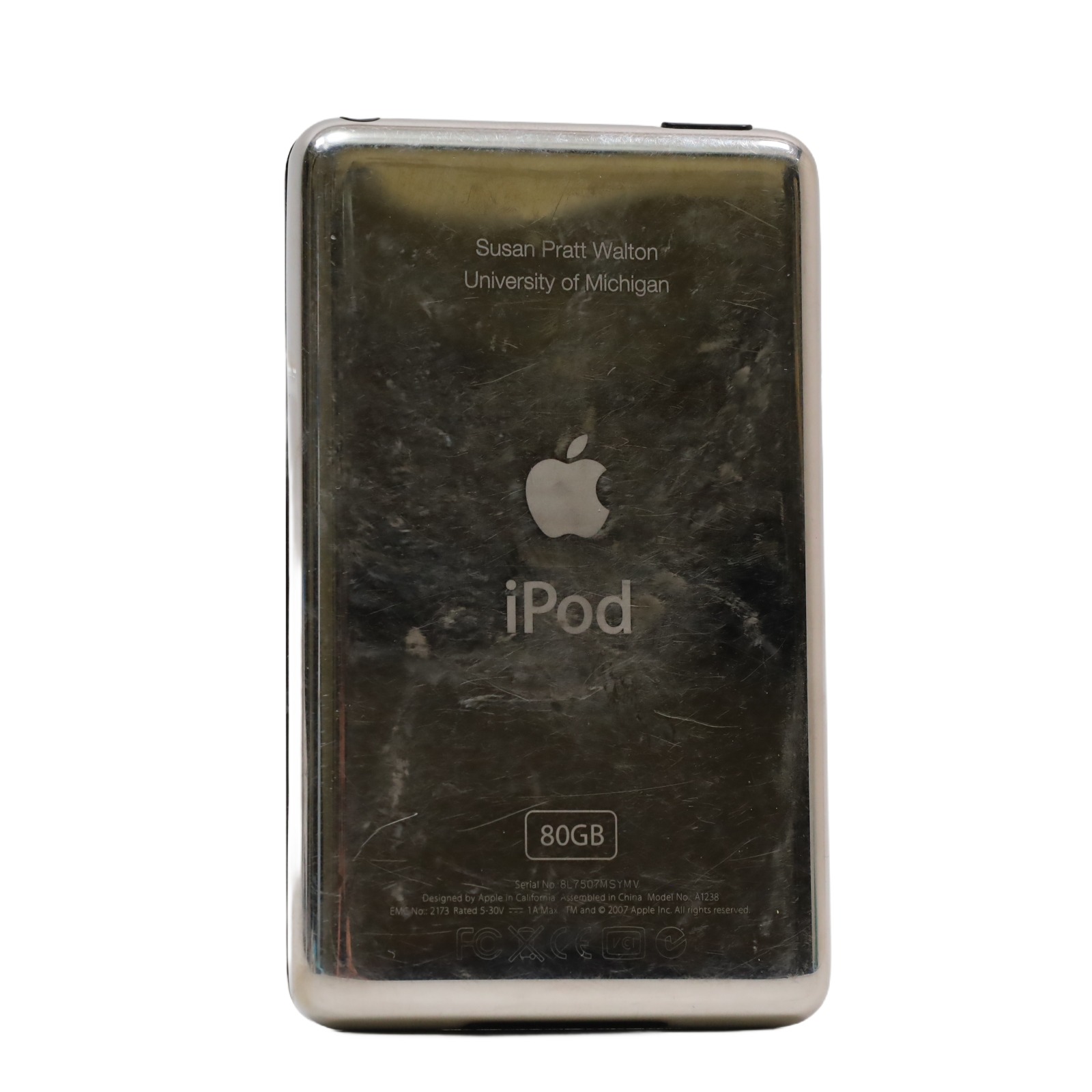 Apple iPod Classic 6th Gen PB147LL/A 80GB Portable Music Player