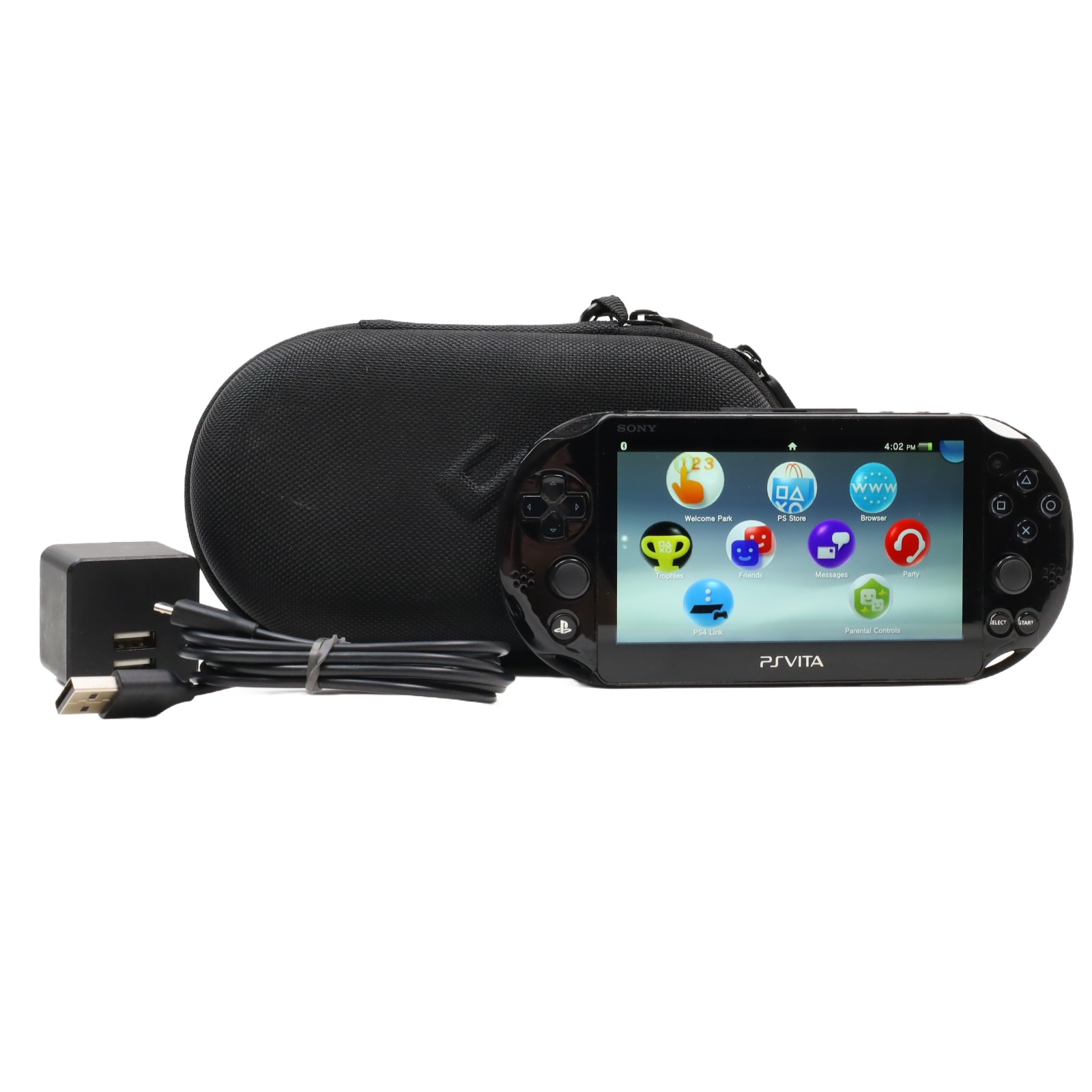 Sony PlayStation Vita PCH-2001 Portable Handheld Gaming System - Black ...