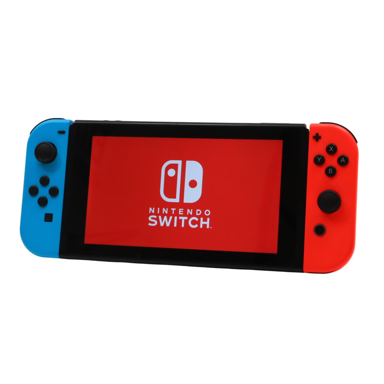 Nintendo Switch HAC-001 32GB Video Game System - Blue/Red (4315)