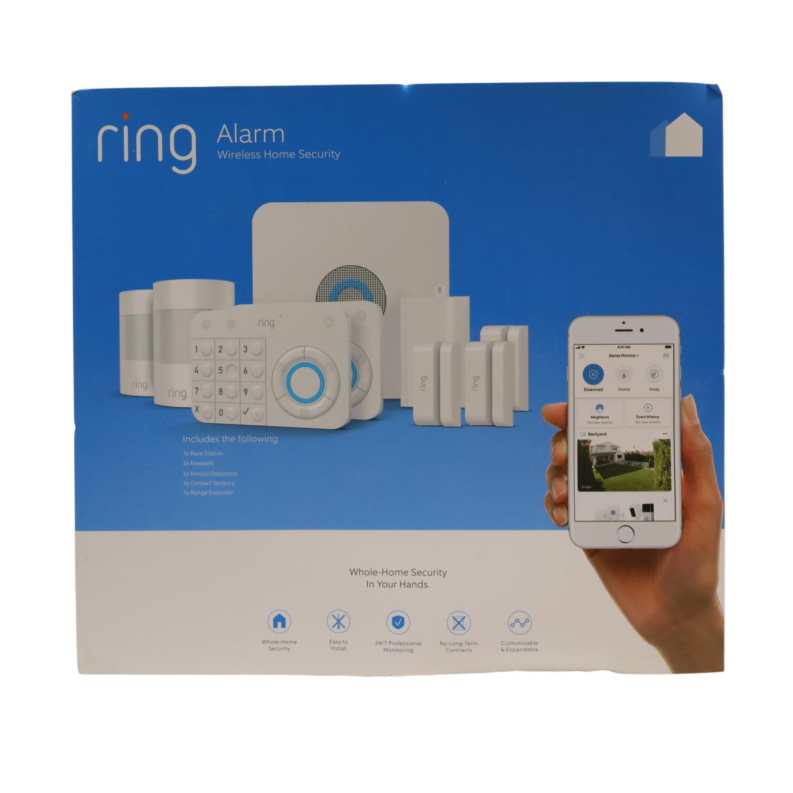 Alarm Kit Ring Home Security Amazon Ring Alarm Wireless Home