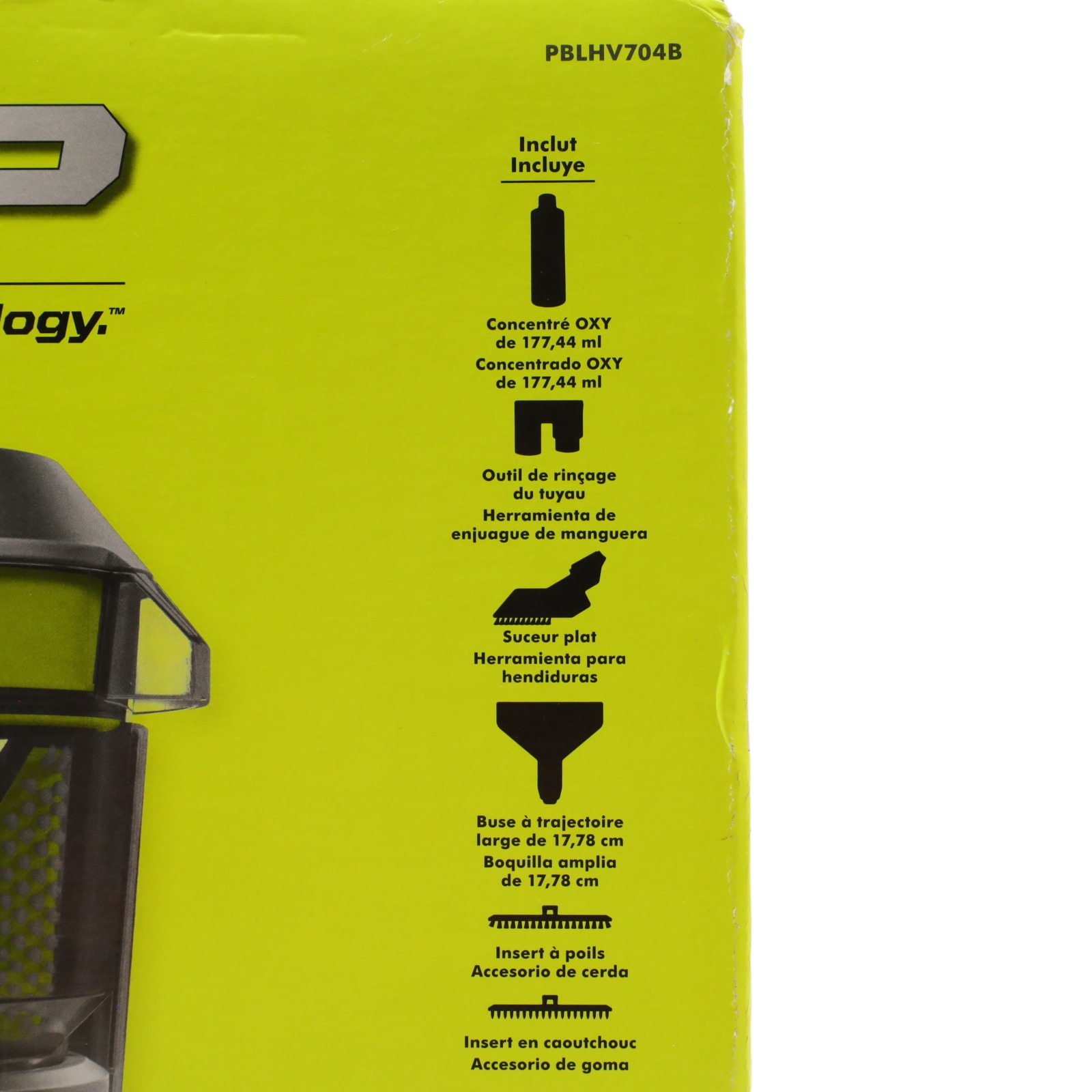 Ryobi ONE+ HP PBLHV704B 18V SWIFTClean Brushless Spot and Carpet