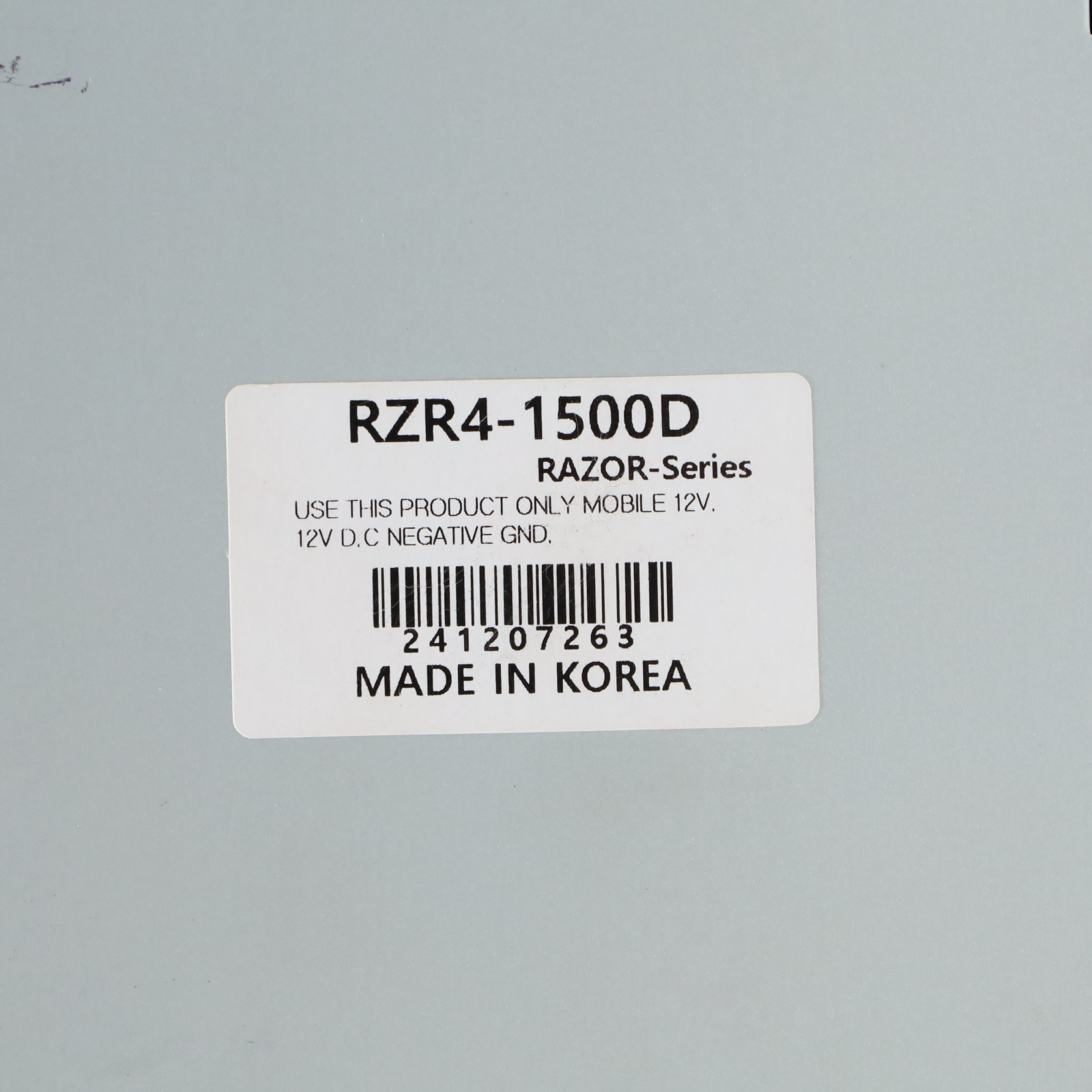 Power Acoustik Razor RZR4-1500D 1500W 4-Channel Class D Car Audio