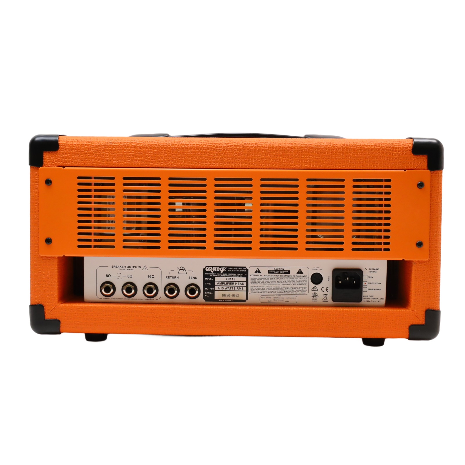 Orange OR15H 15-Watt Tube Electric Guitar Head