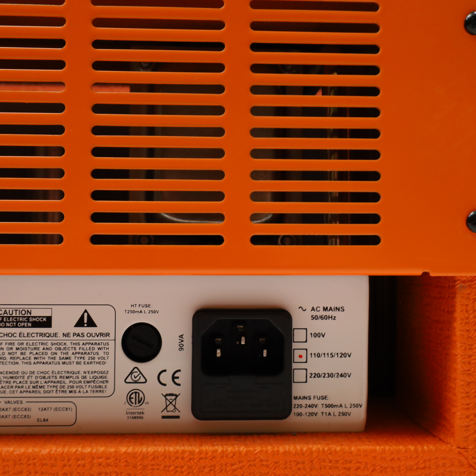 Orange OR15H 15-Watt Tube Electric Guitar Head