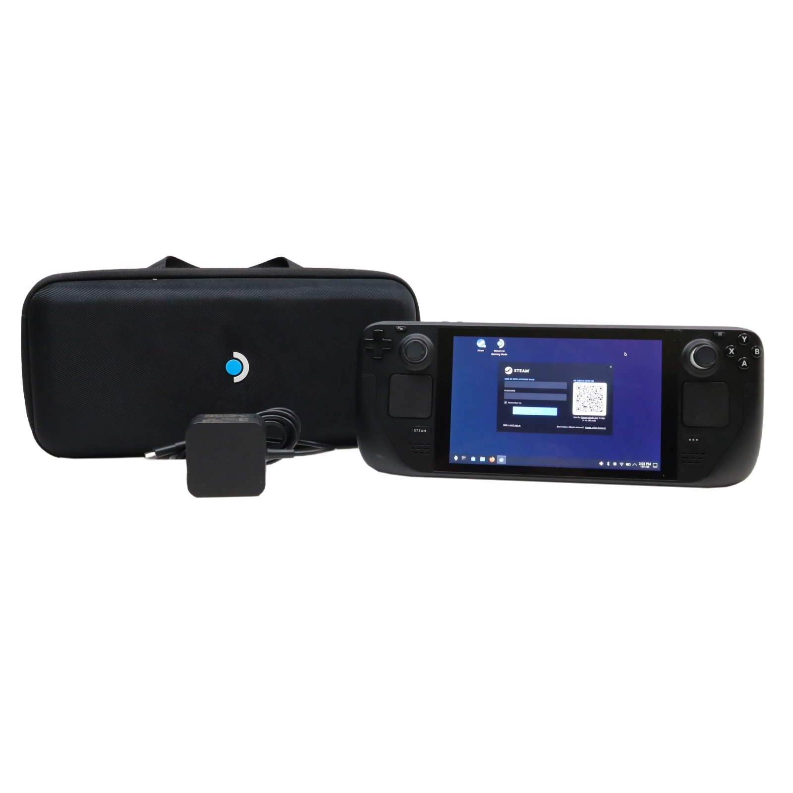 Valve Steam Deck V004284-30 2TB 7" Portable Gaming PC Handheld - Black ...