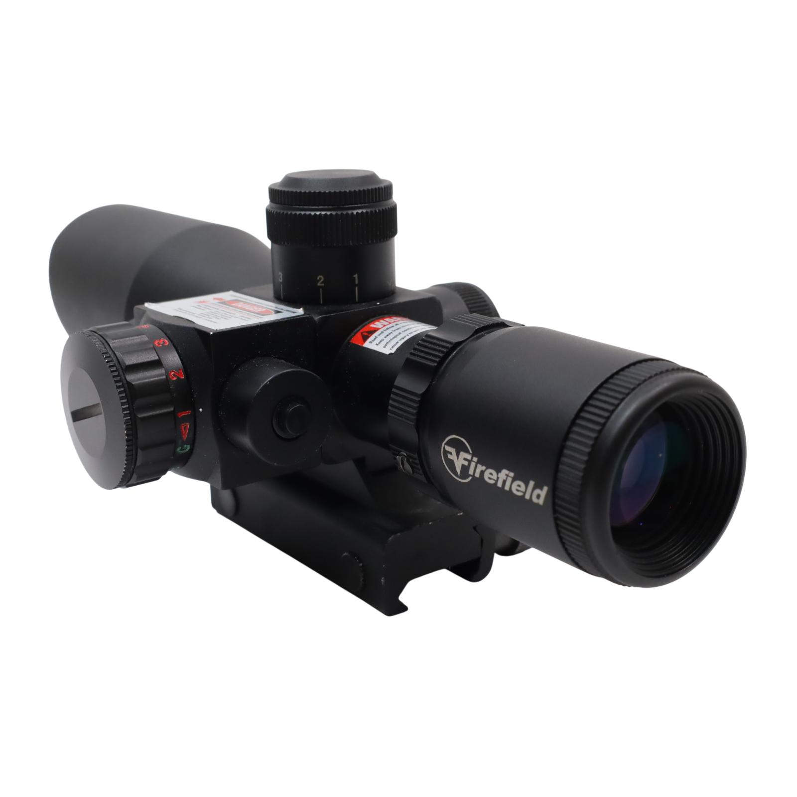 Firefield FF13011 2.5-10x40 Red Laser Rifle Scope