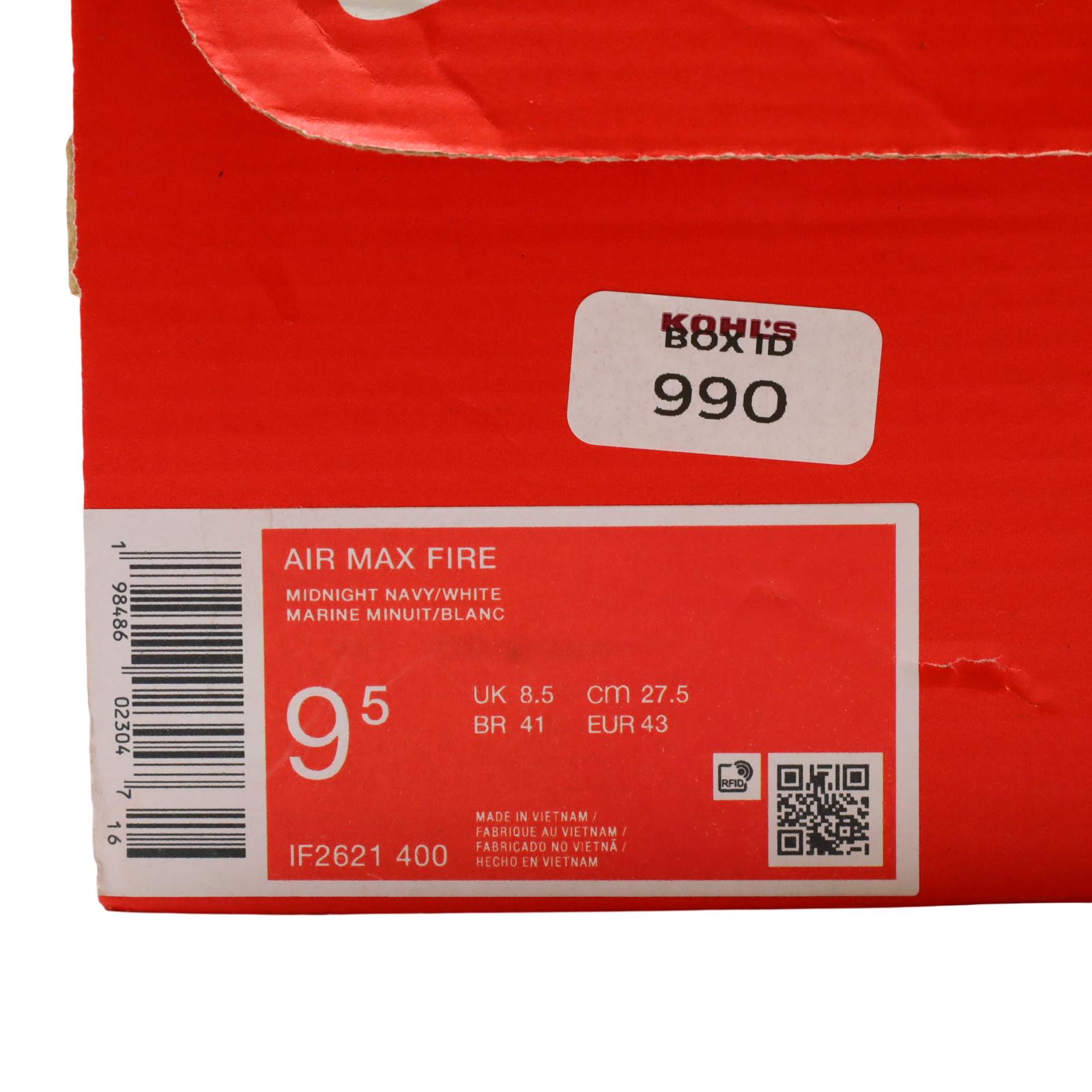 Nike Air Max Fire IF2621-400 Size 9.5 Men