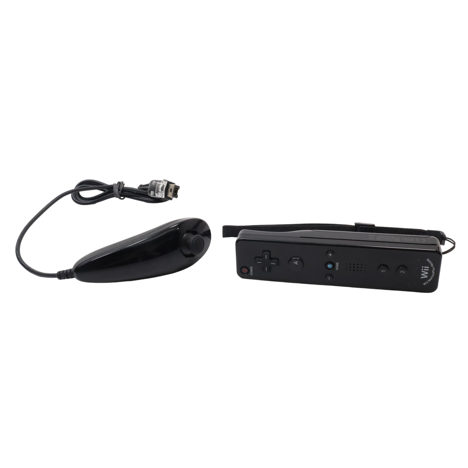 Nintendo Wii RVL-001 R4841S 任天堂 WII 本体一式 黒 RVL-001 訳有 