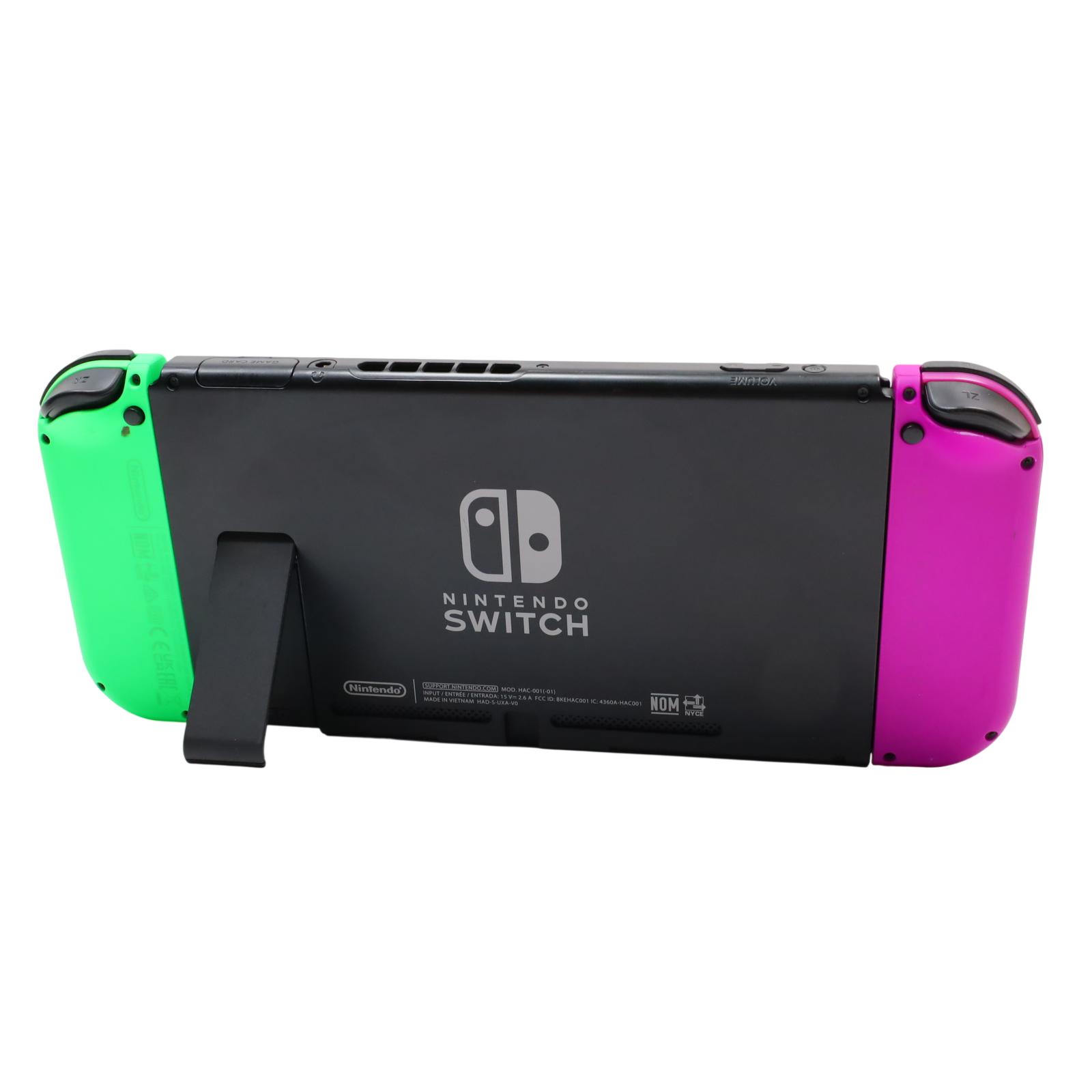 Nintendo Switch HAC-001 グリーン・ピンク Nintendo Switch Splatoon 2 Console HAC-001 Neon Pink/Neon Green - US