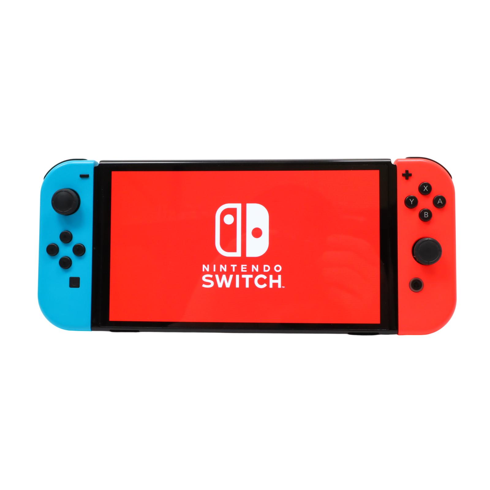 Nintendo Switch OLED HEG-001 64GB + 128GB Video Game Console