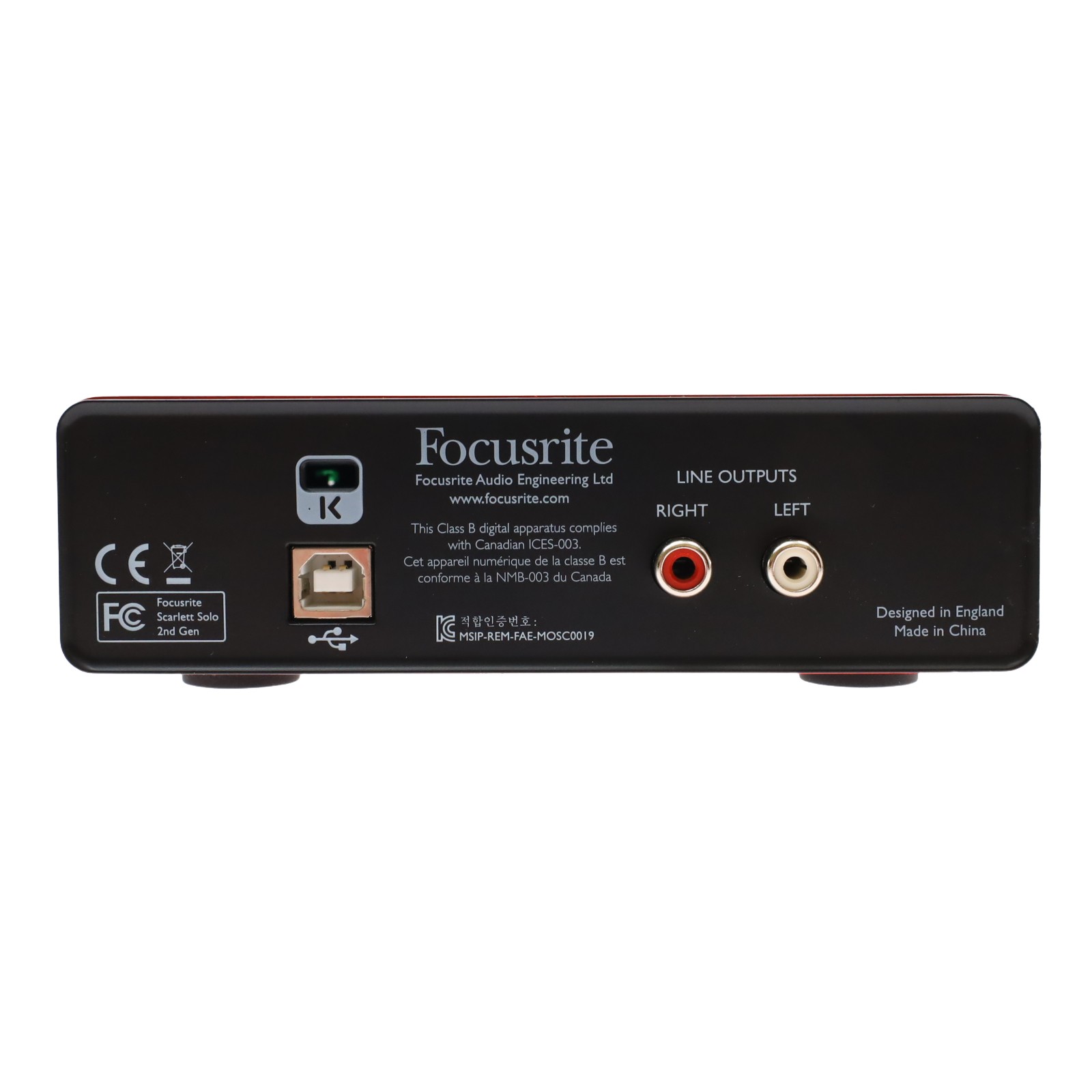 Focusrite Scarlett Solo 1st Gen USB Audio Interface