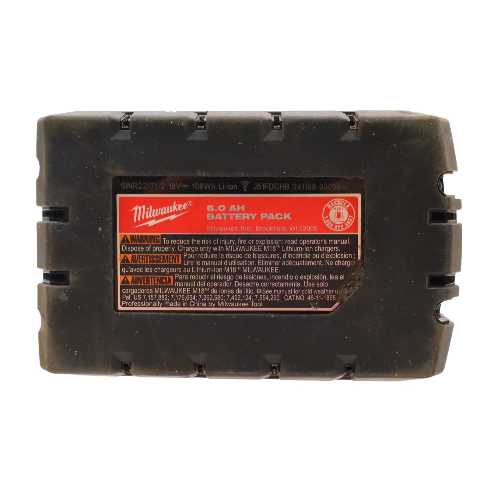 Milwaukee 2656-20 M18 18V 1/4