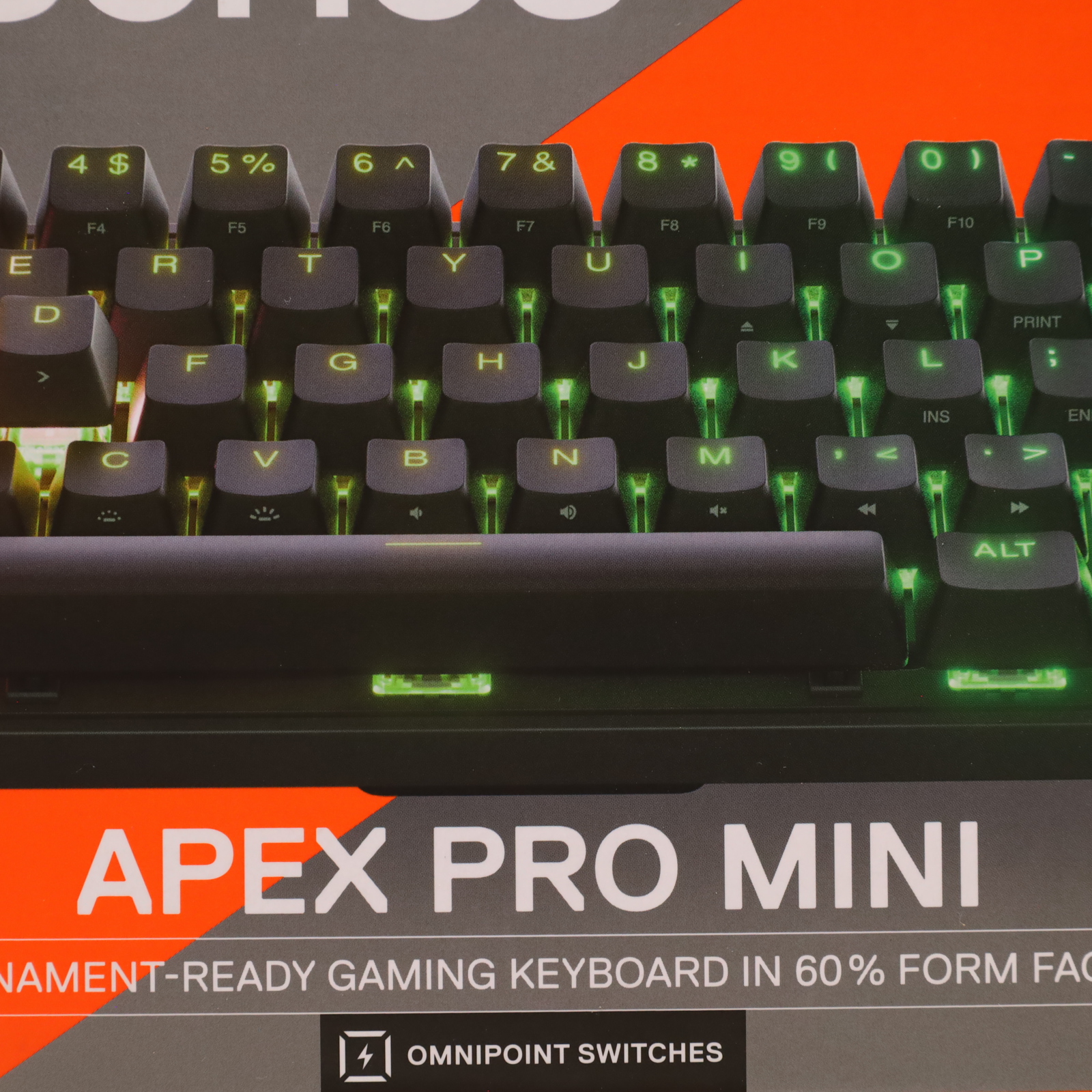 SteelSeries Apex Pro Mini 64820 60% Compact Wired Mechanical Keyboard