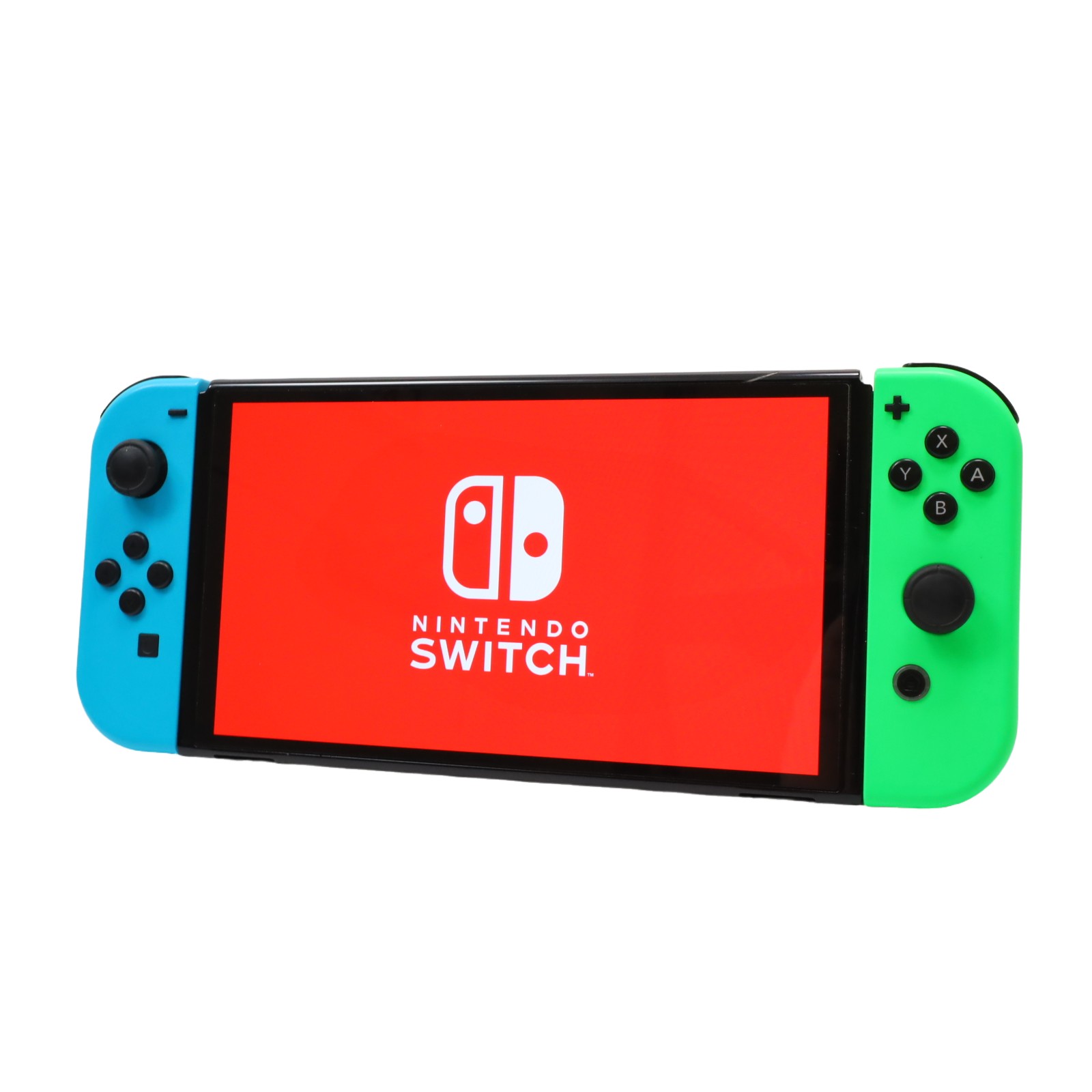 Nintendo Switch OLED HEG-001 64GB Video Game Console - Blue/Green