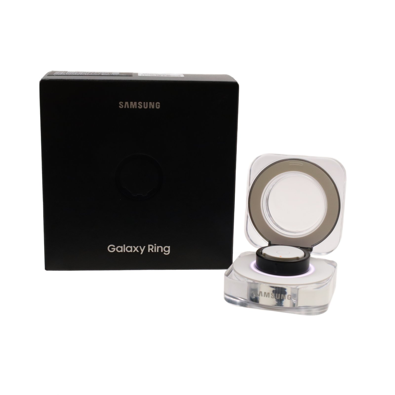 Samsung Galaxy Ring SM-Q501 Size 11 AI Smart Ring - Titanium Black