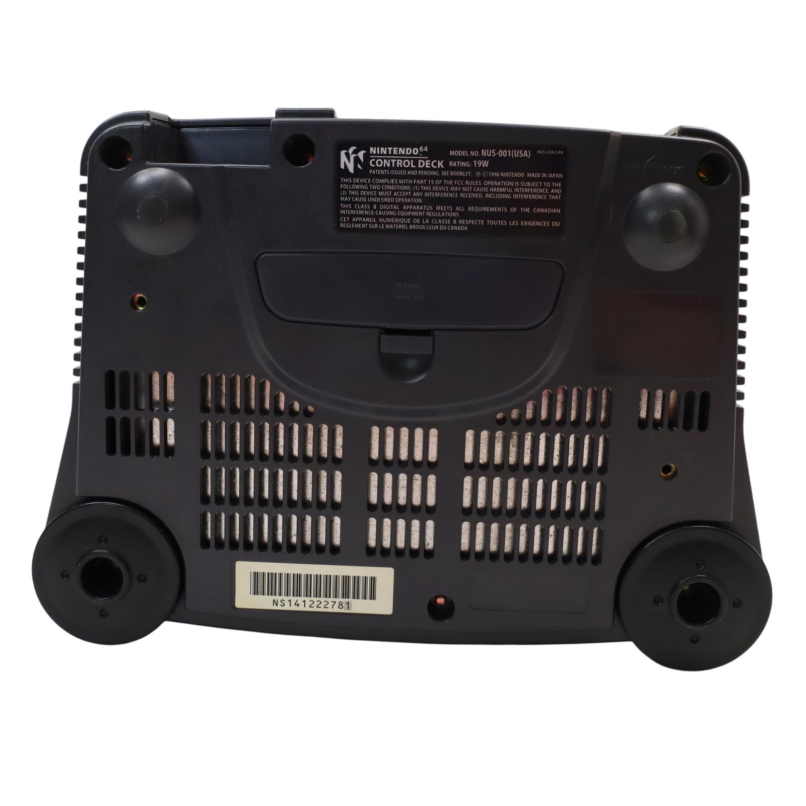 Nintendo 64 NUS-001 Video Game Console - Black (2672) Nintendo 64 NUS-001 Video Game Console - Black (2672)