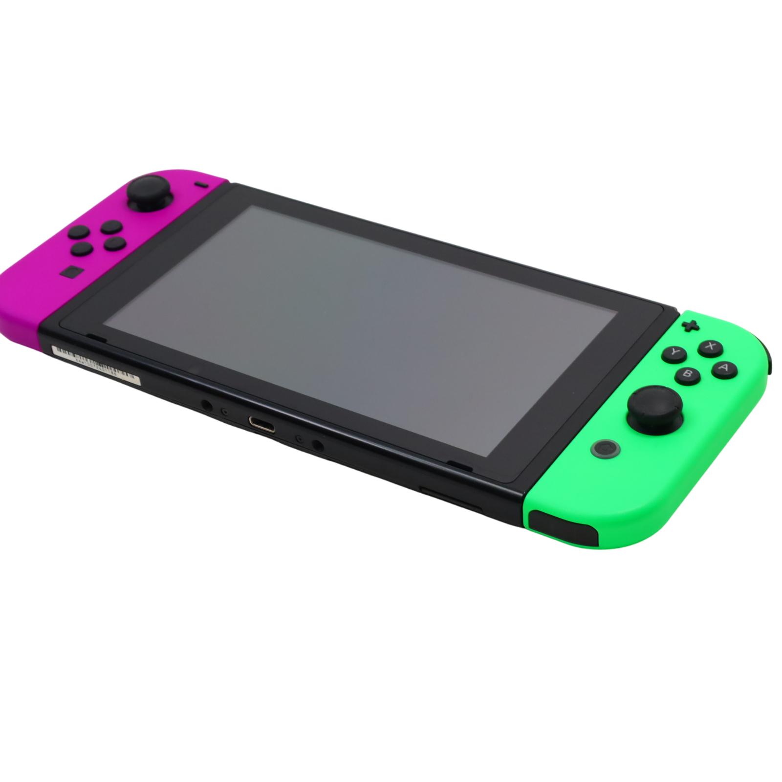 Nintendo Switch HAC-001 32GB Video Game System - Purple/Green (2970)