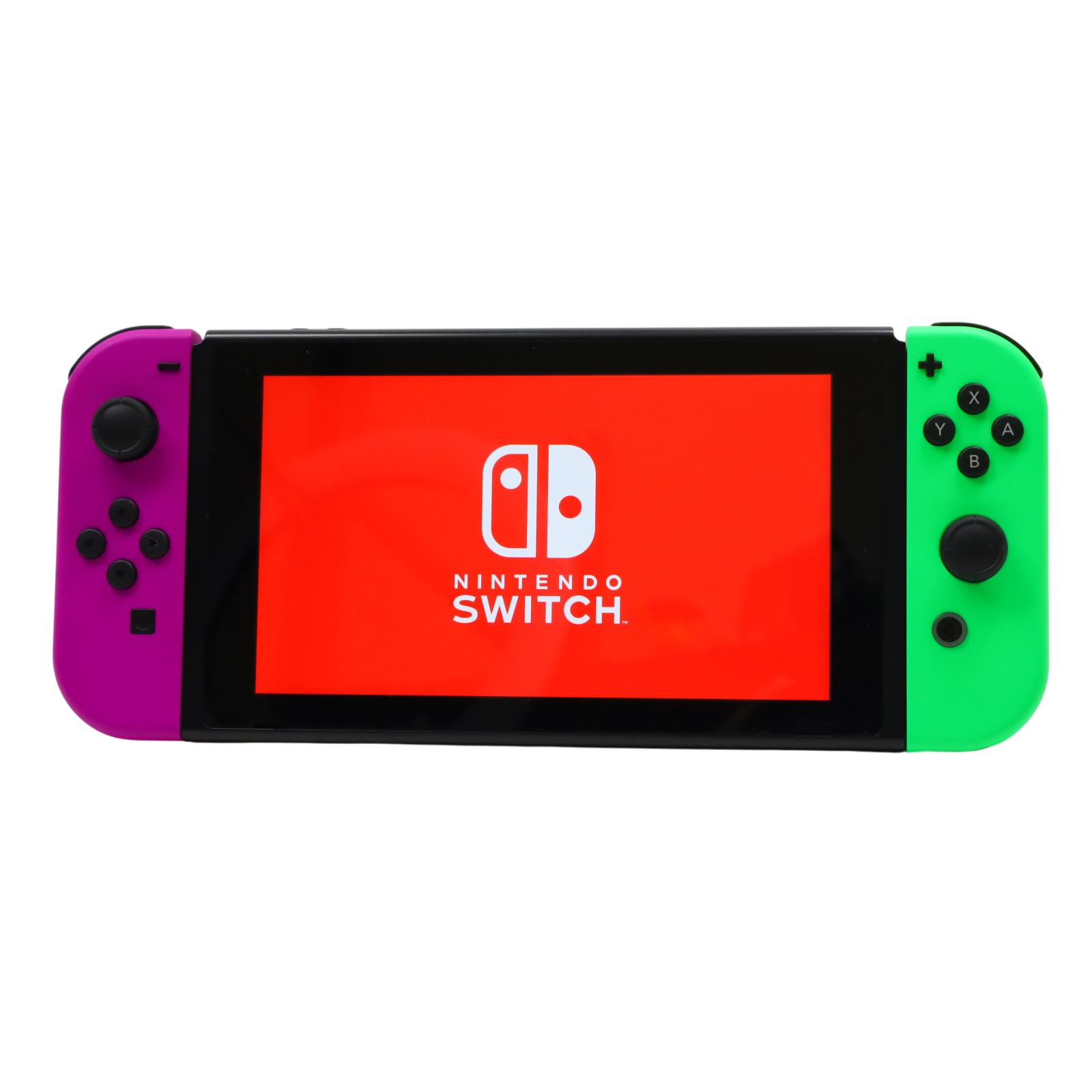 Nintendo Switch HAC-001 32GB Video Game System - Purple/Green (2970)