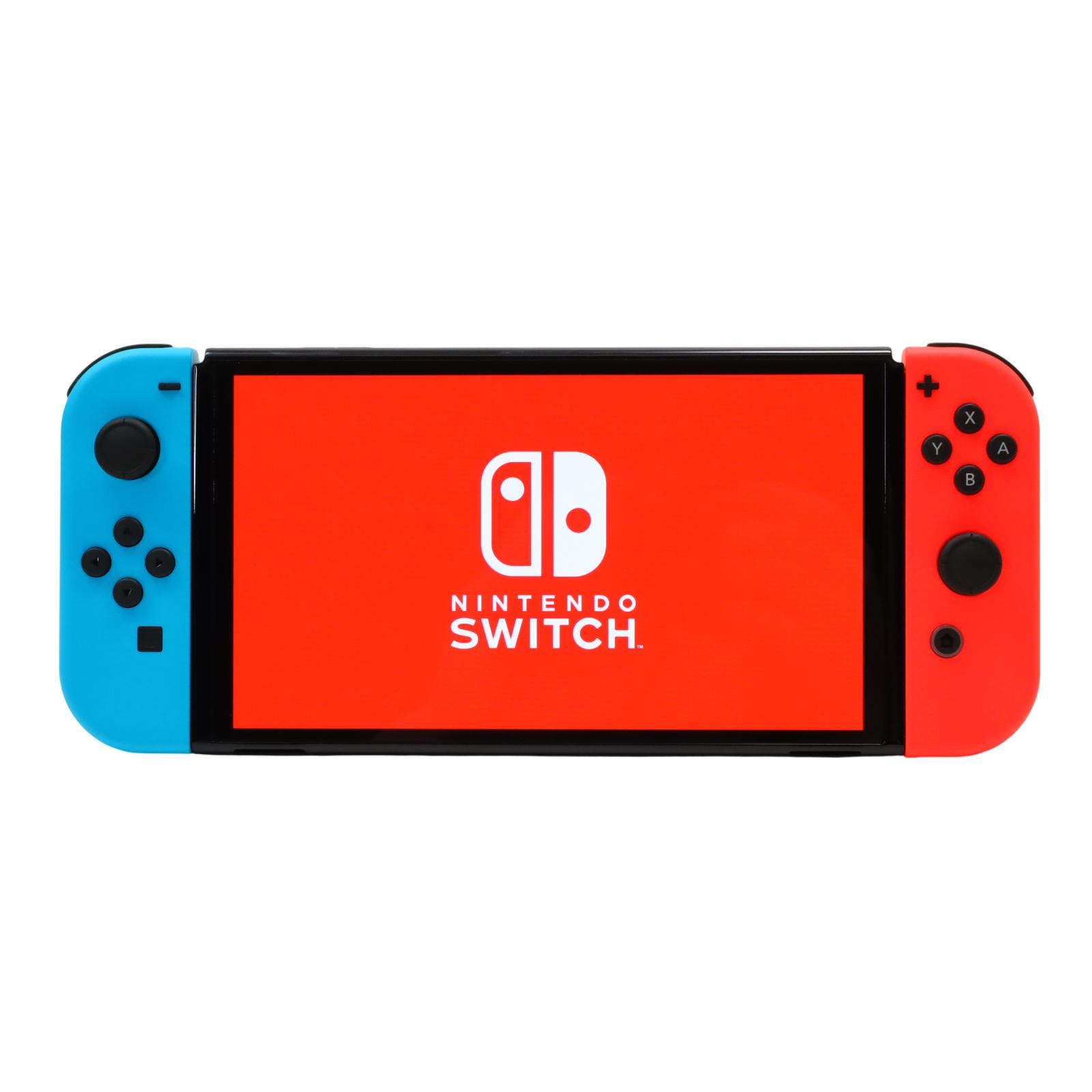 Nintendo Switch OLED HEG-001 64GB Video Game Console - Blue Nintendo Switch OLED HEG-001 64GB Video Game Console - Blue